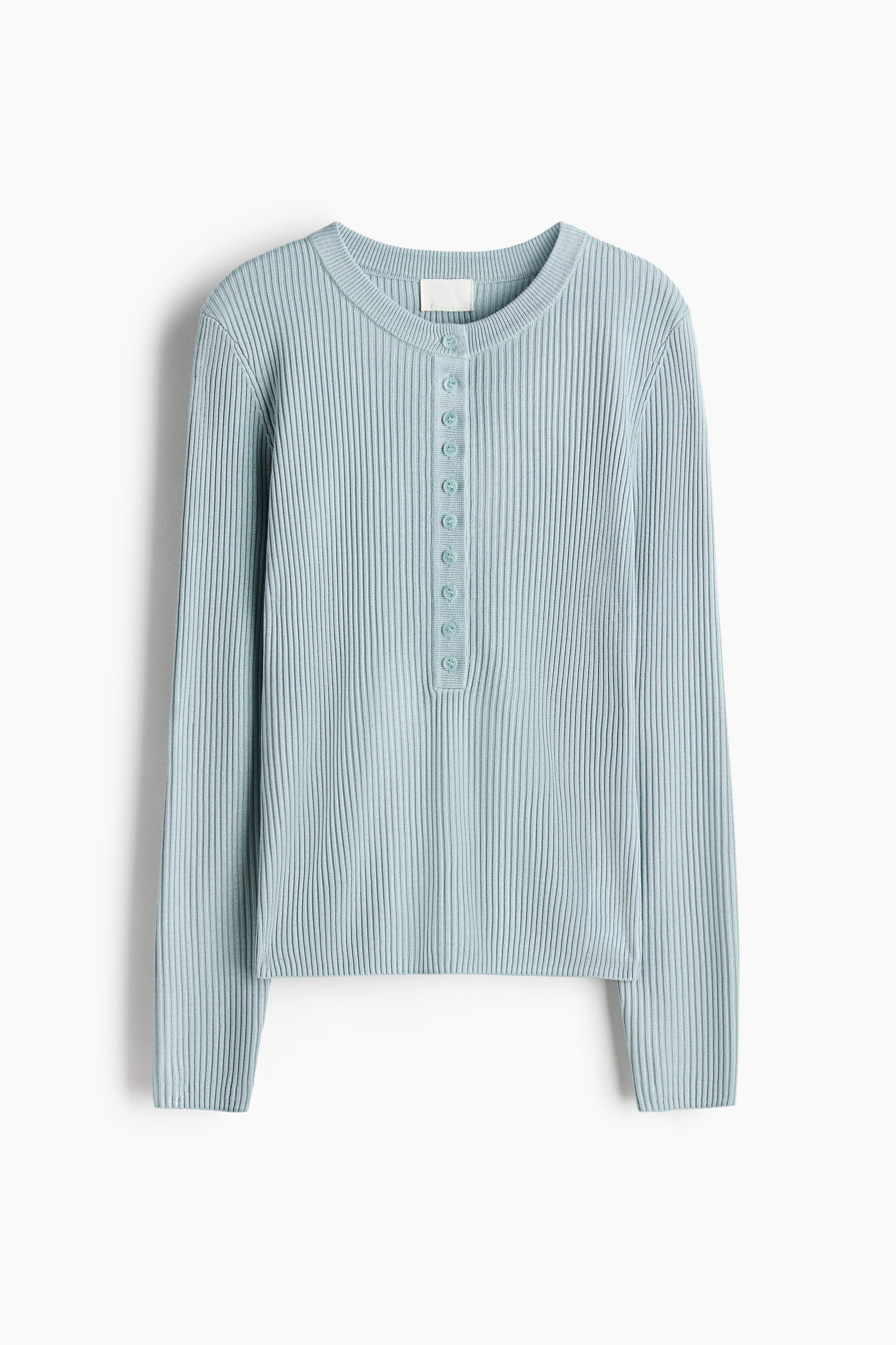 Haut en tricot côtelé