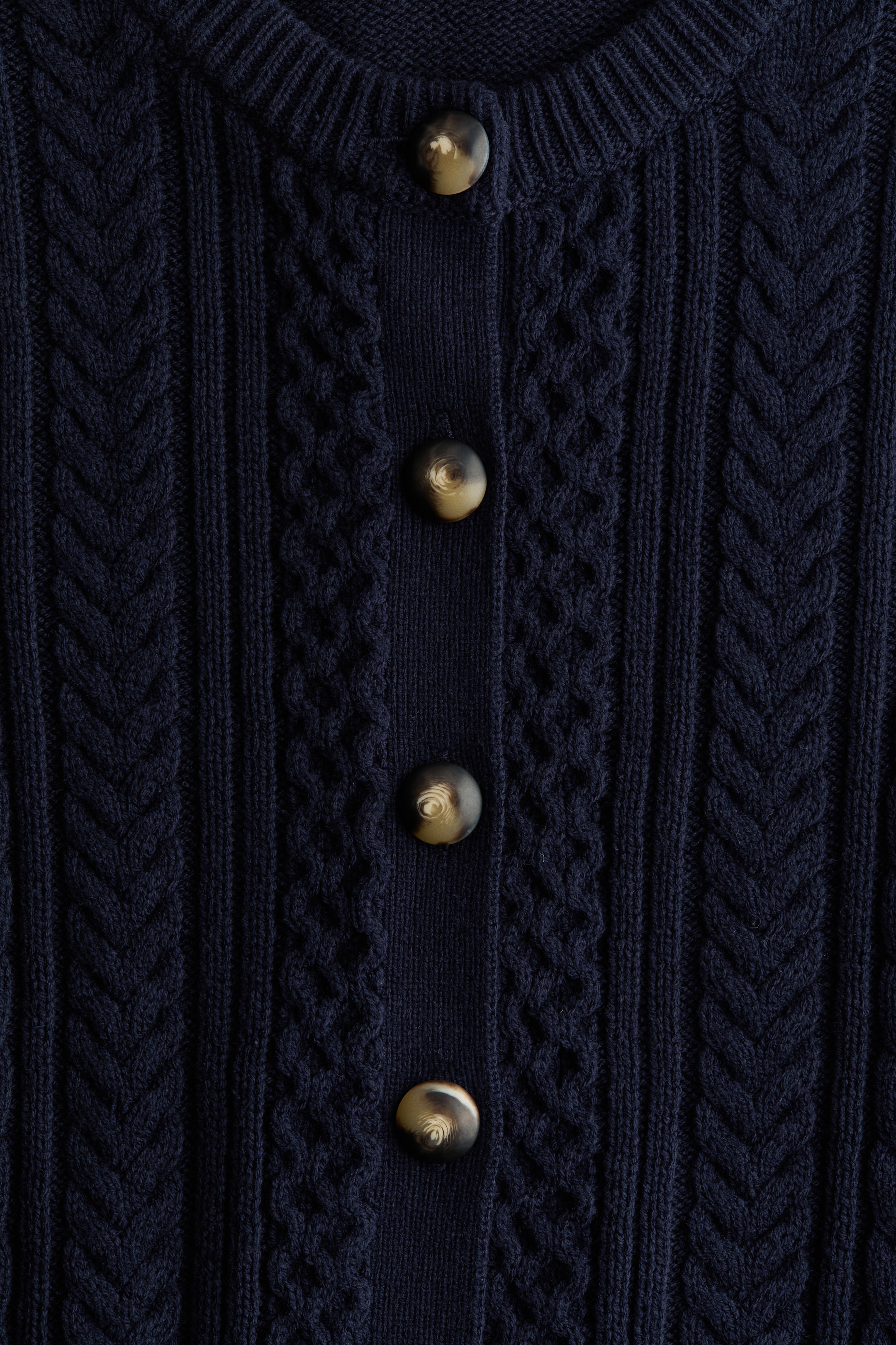 Cable-Knit Sweater Vest