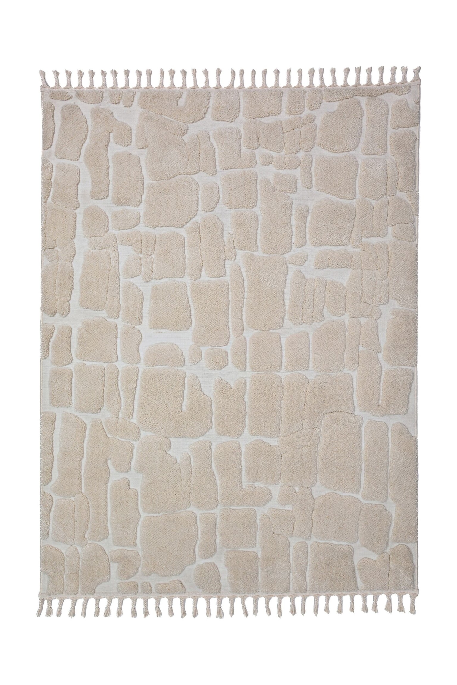Alfombra Esra Cobbled - Crema - 1