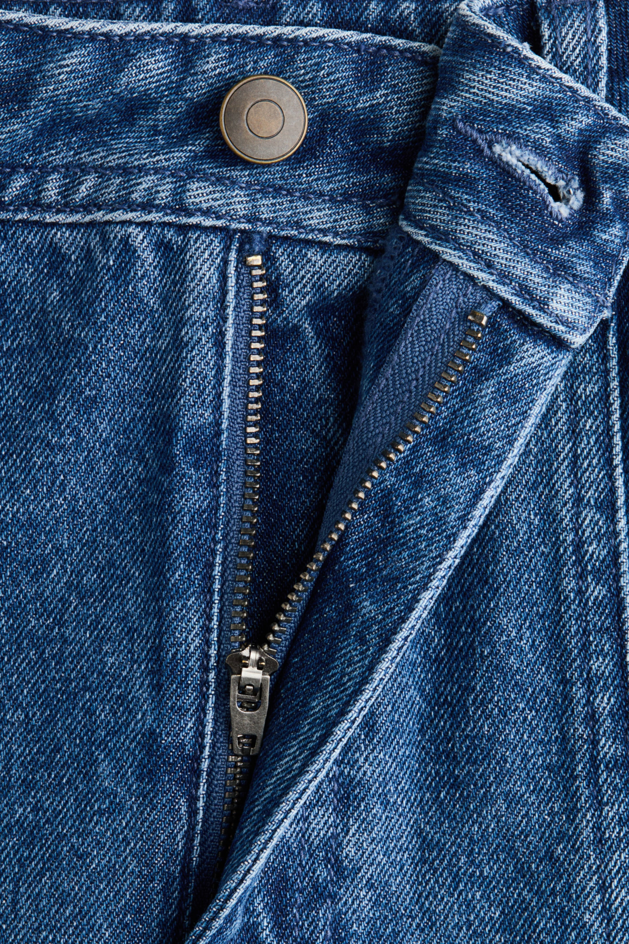 拡大画像を表示: ツイルフレアスカート - デニムブルー - レディース | H&M JP 5