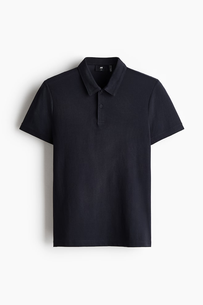 COOLMAX® Slim-Fit Polo Shirt - Navy blue/Black/Gray/White/Teal - 1