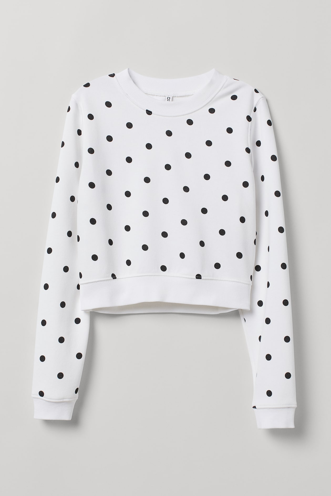 Sweat Blanc à Pois Boden Pour Femme - Taille M - 100% Coton (État Parfait)