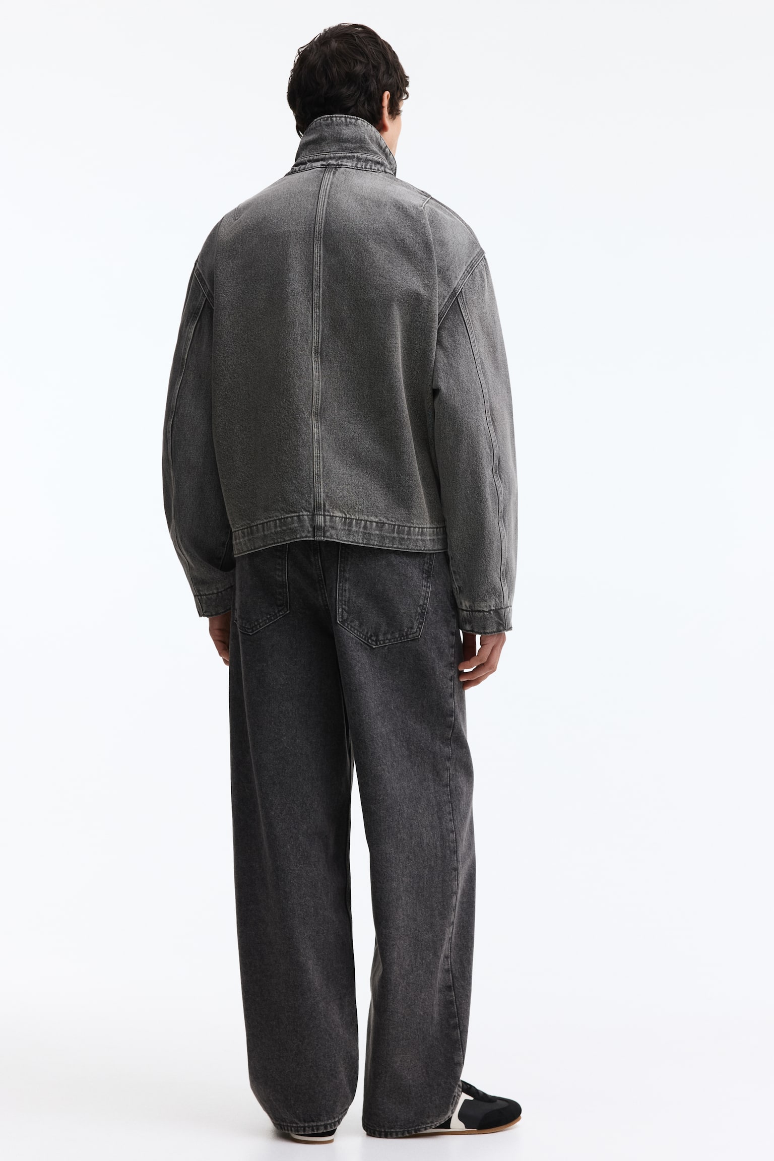 Baggy Jeans - Dark denim grey/Medium denim blue/Dark denim blue - 5