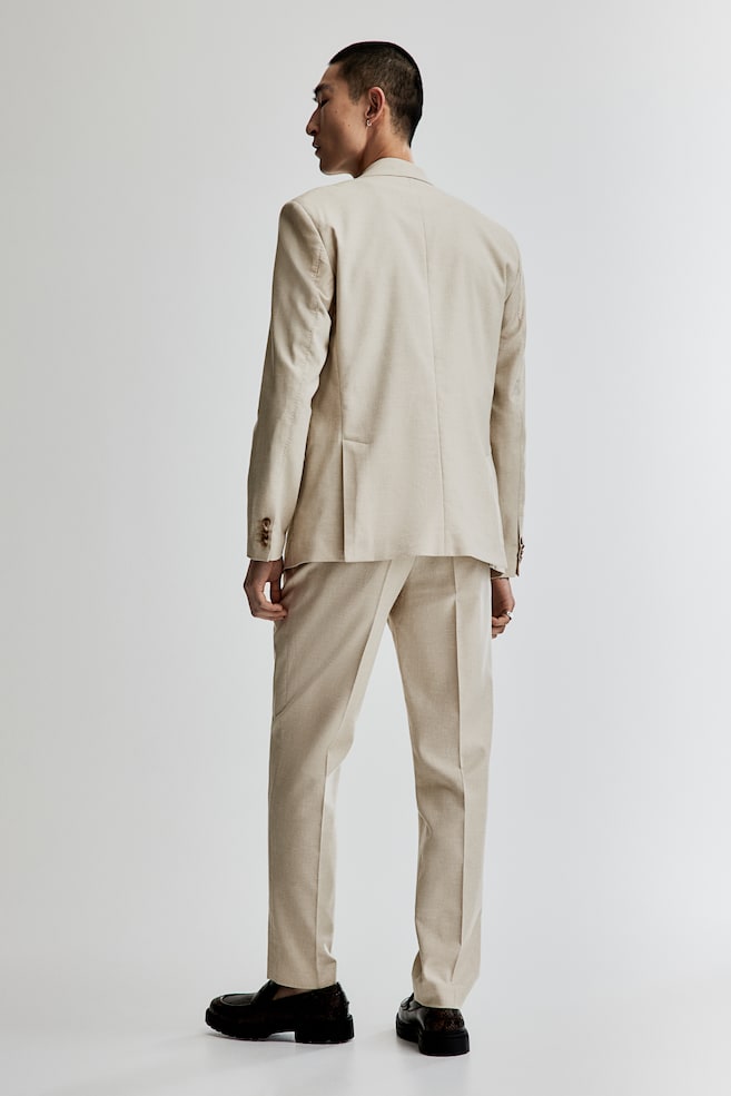 Regular Fit Suit trousers - Light beige - 5