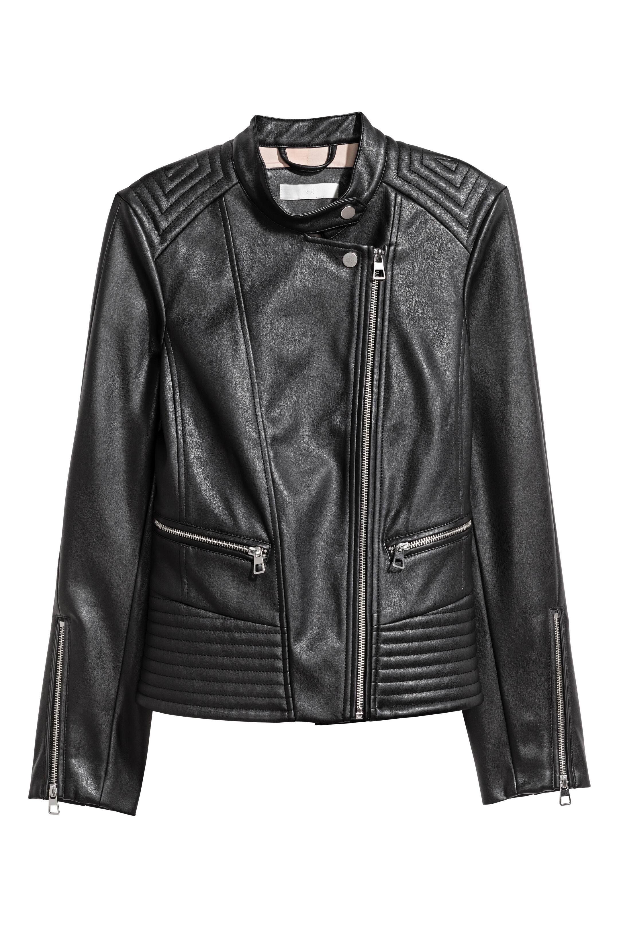 View larger image: Biker jacket - Black - Ladies | H&M GB 1