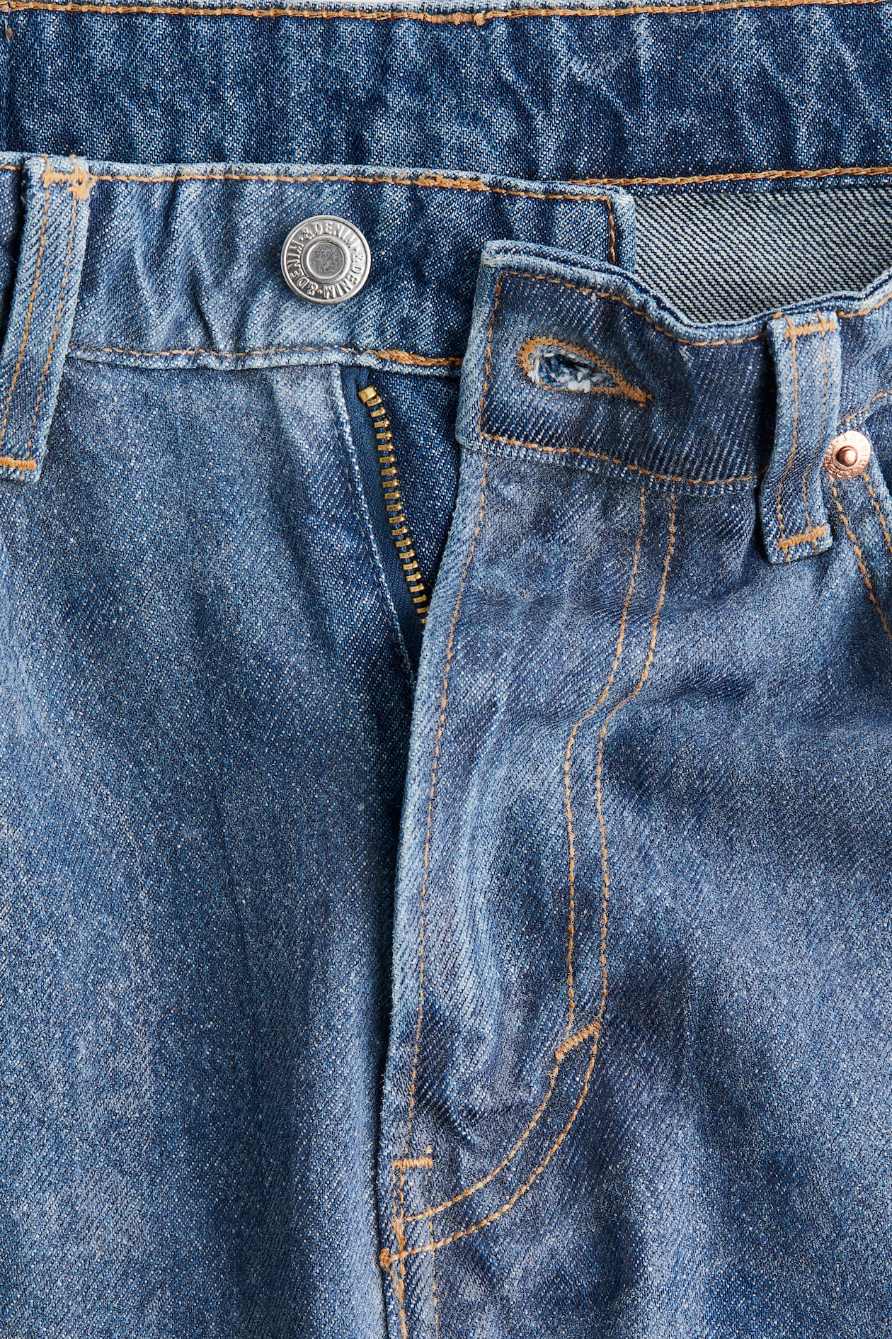 High Rise Barrel Leg Jeans - image 3