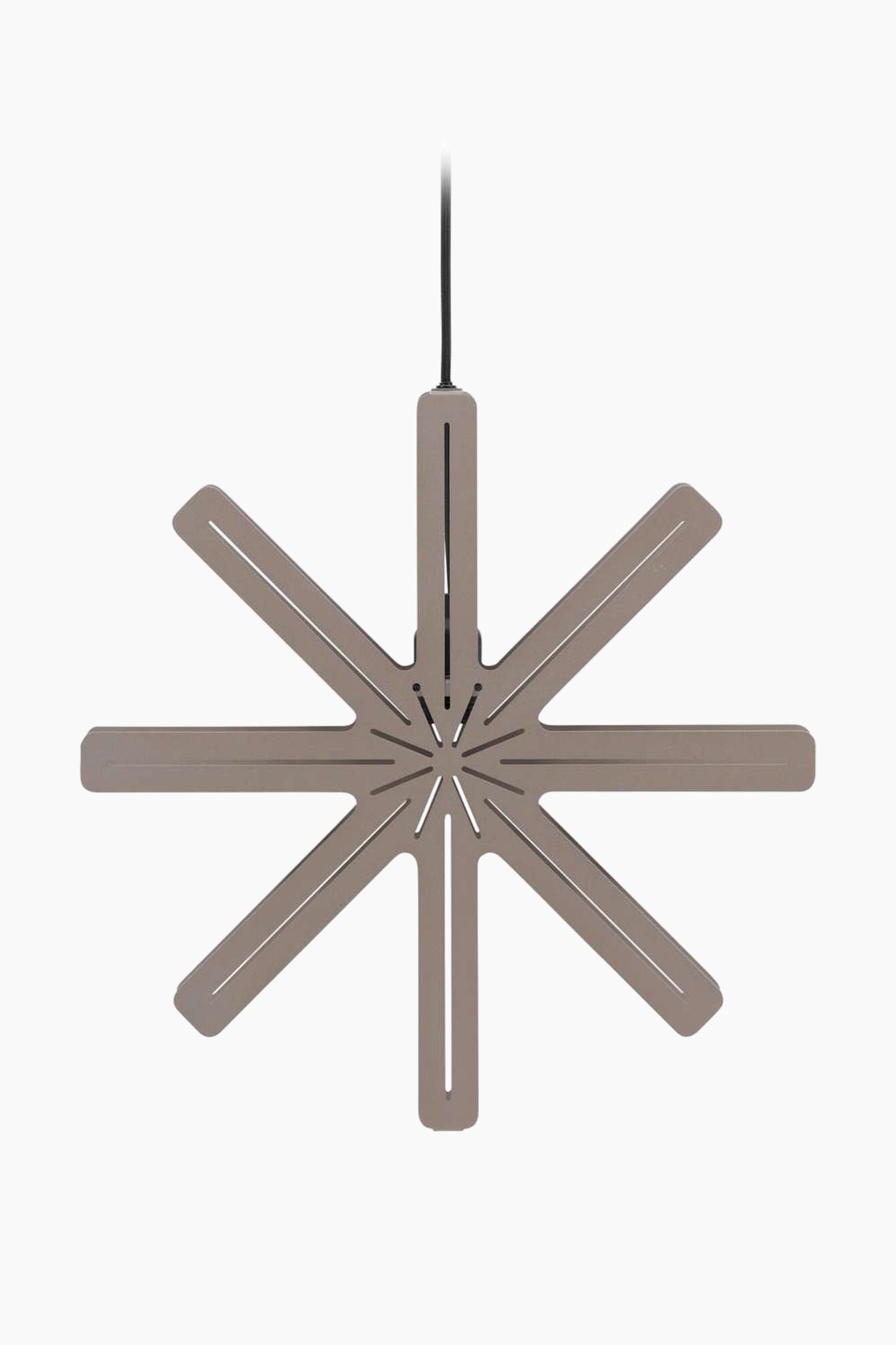 Säfsen Hanglamp - Staal, Mokka