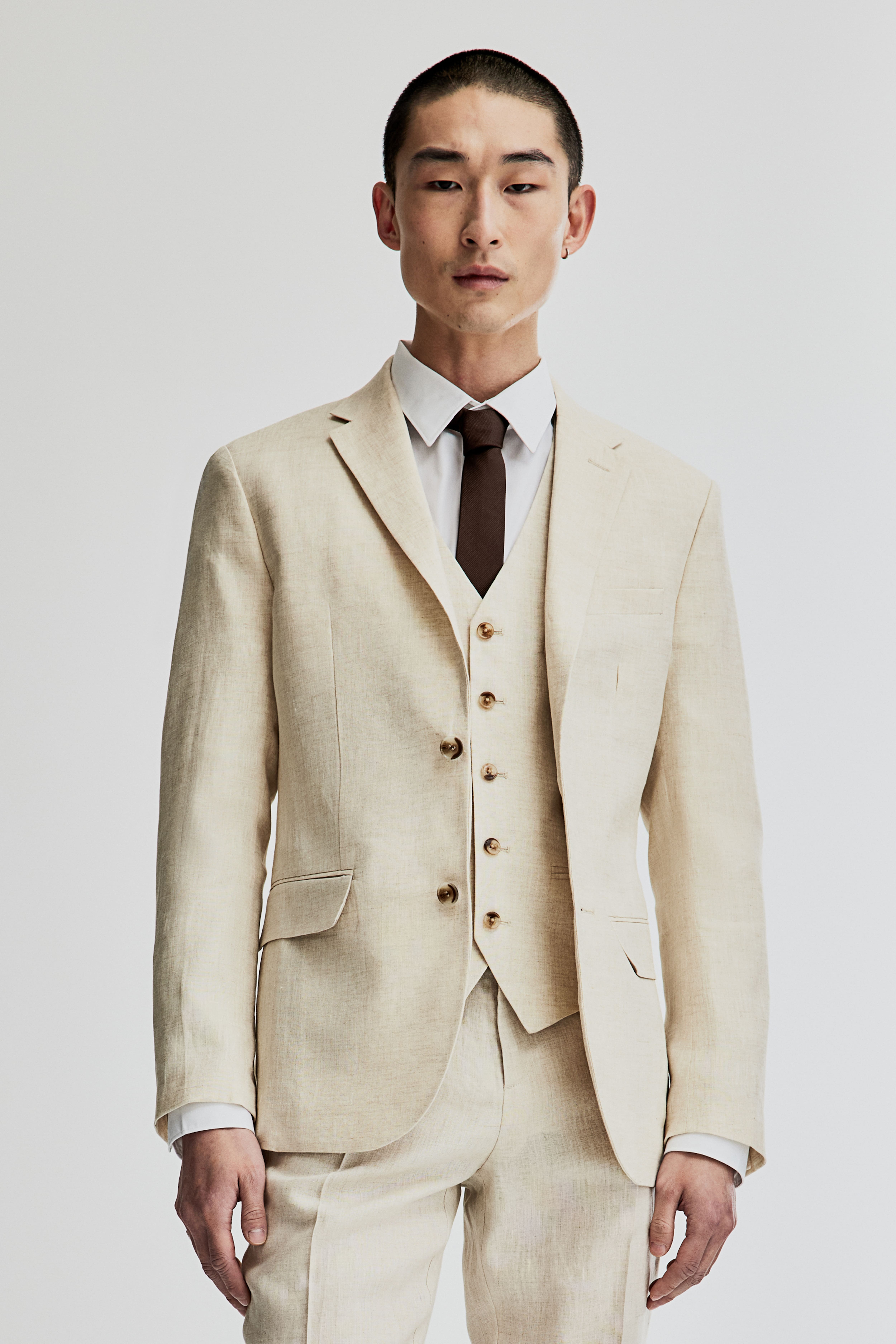 H&m linen suit hotsell