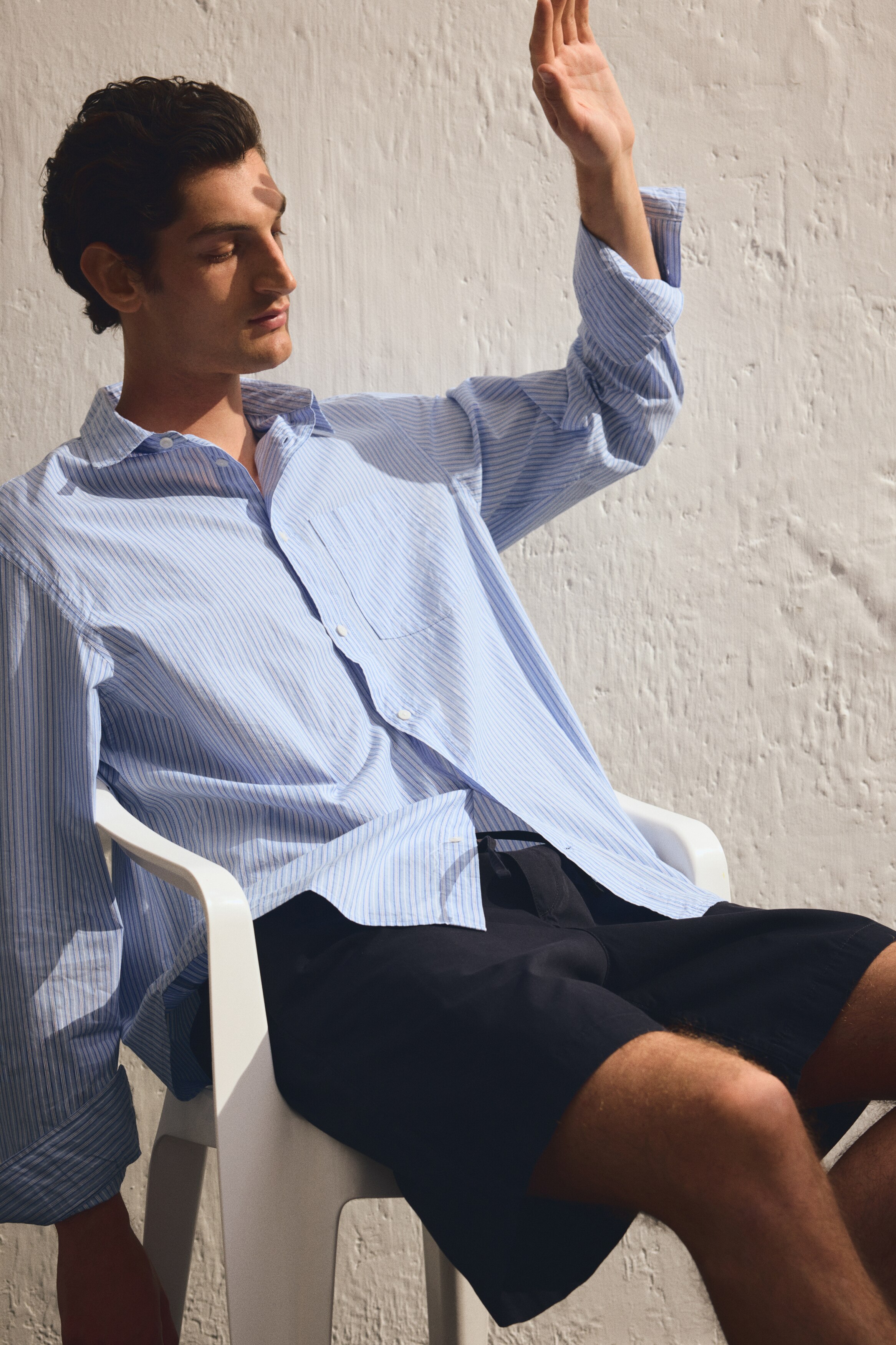 Regular Fit Canvas shorts