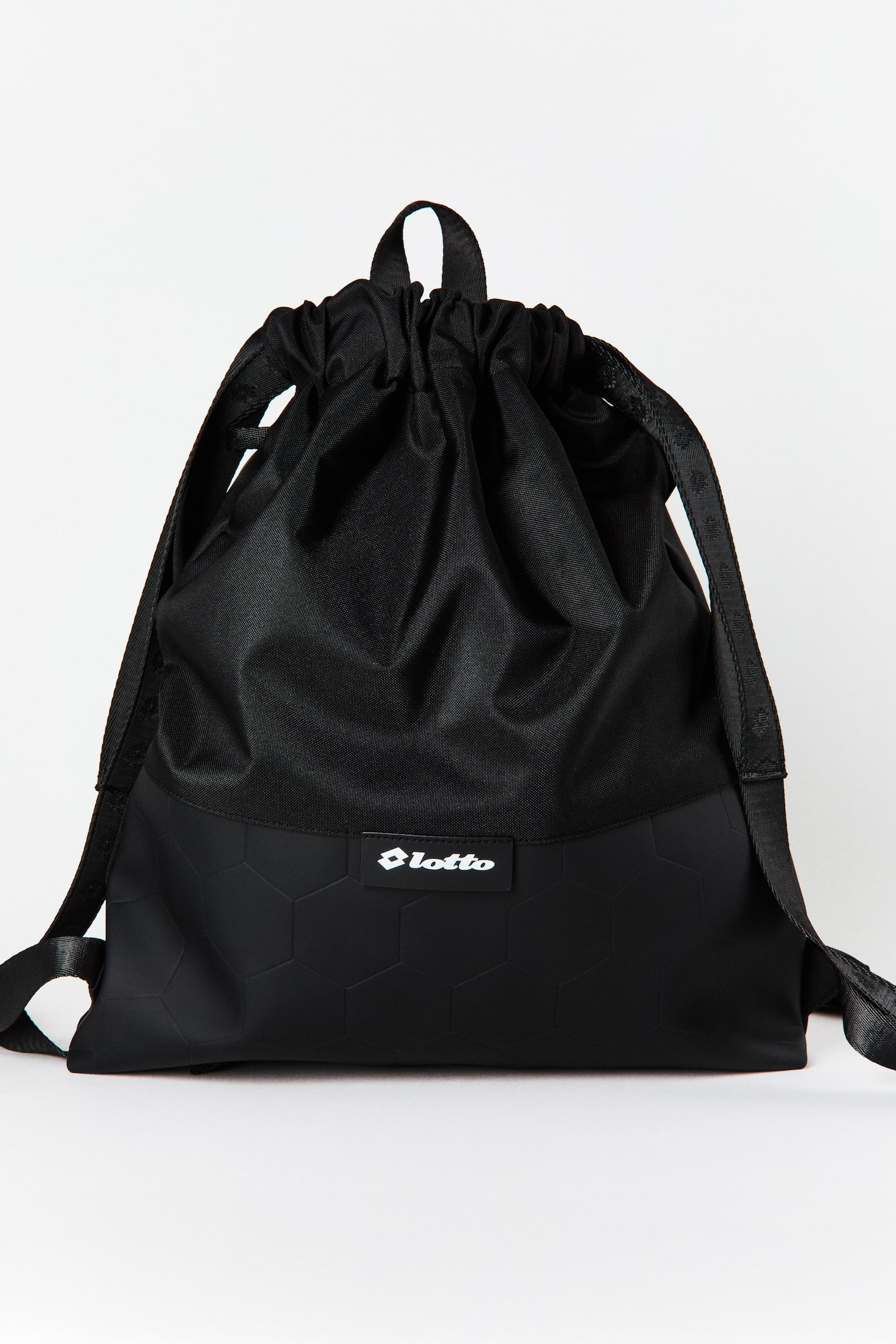 Sac à dos avec cordon de serrage - Noir/Lotto - 1