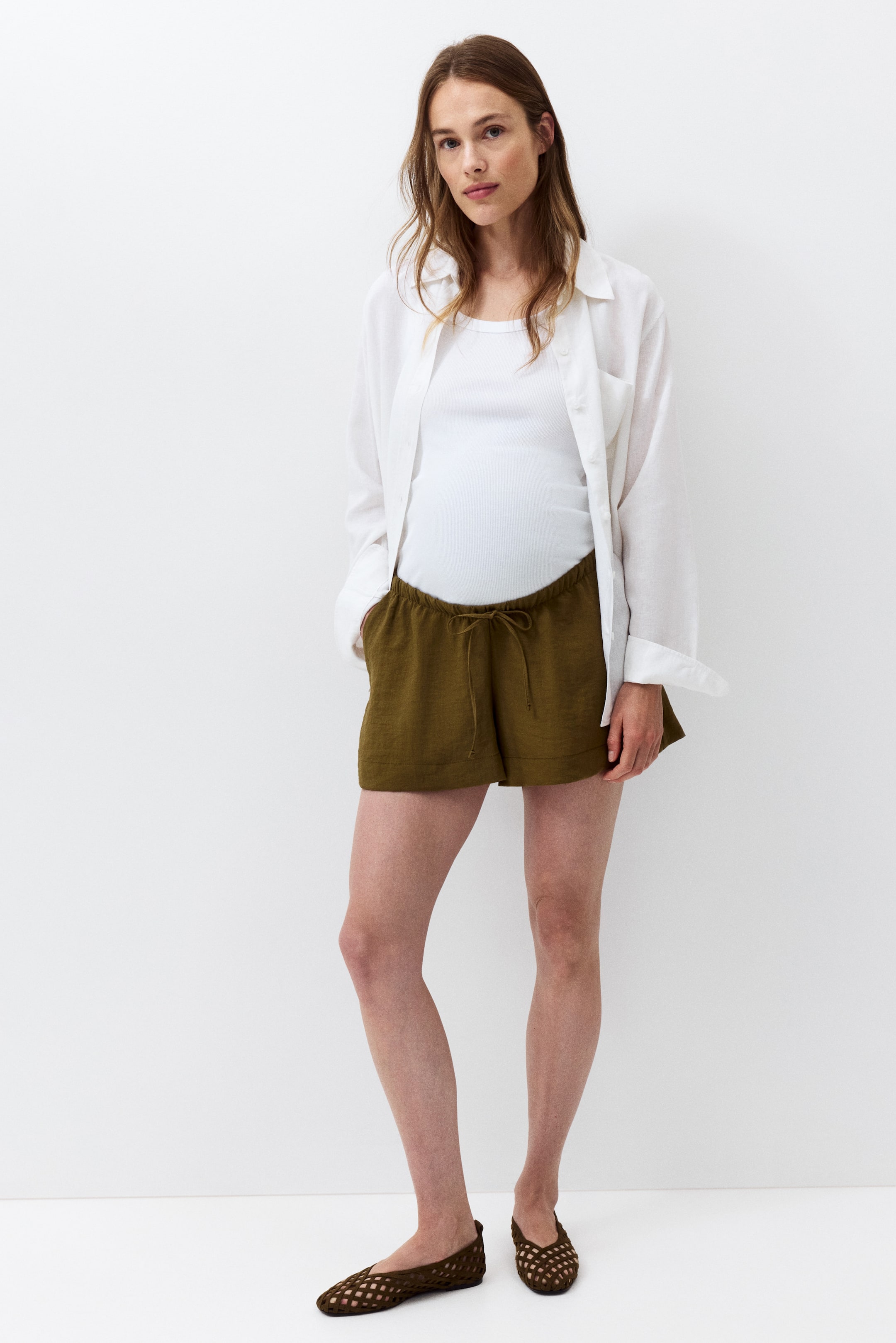 MAMA Drawstring Shorts