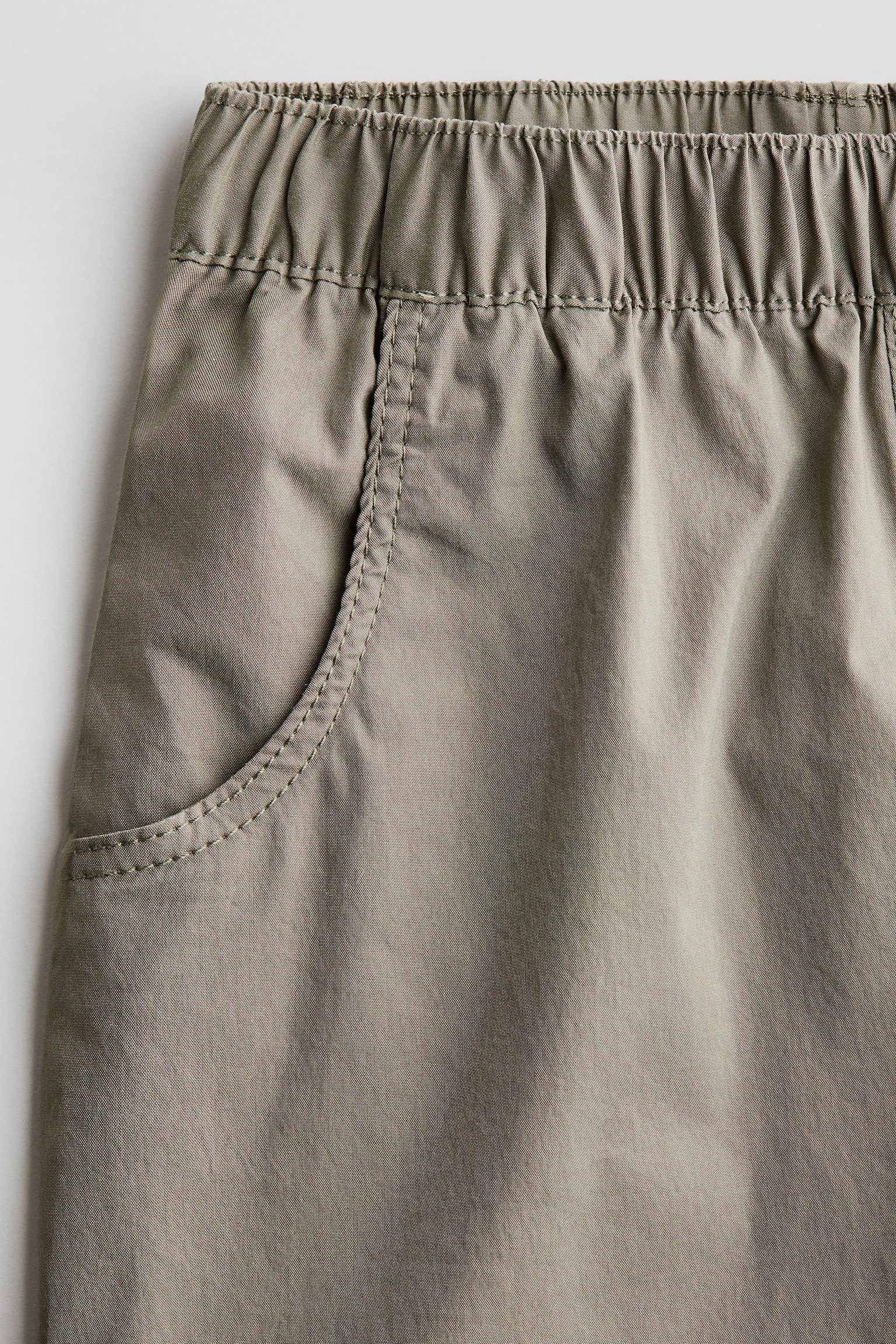 寬鬆慢跑褲 - 灰色/深灰色/淺米色 - 4