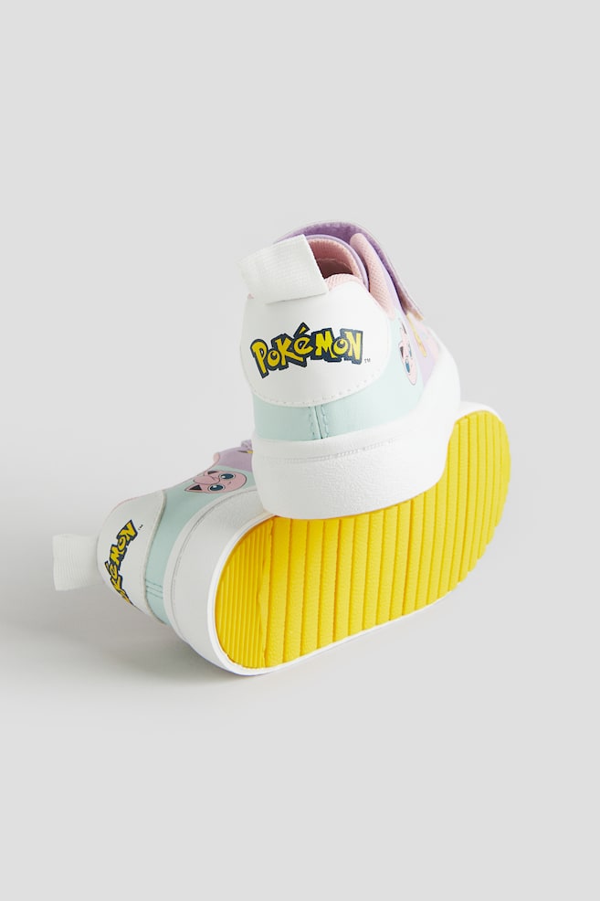 Sneakers med tryck - Ljuslila/Pokémon/Vit/Mimmi Pigg/Vit/Mimmi Pigg - 3