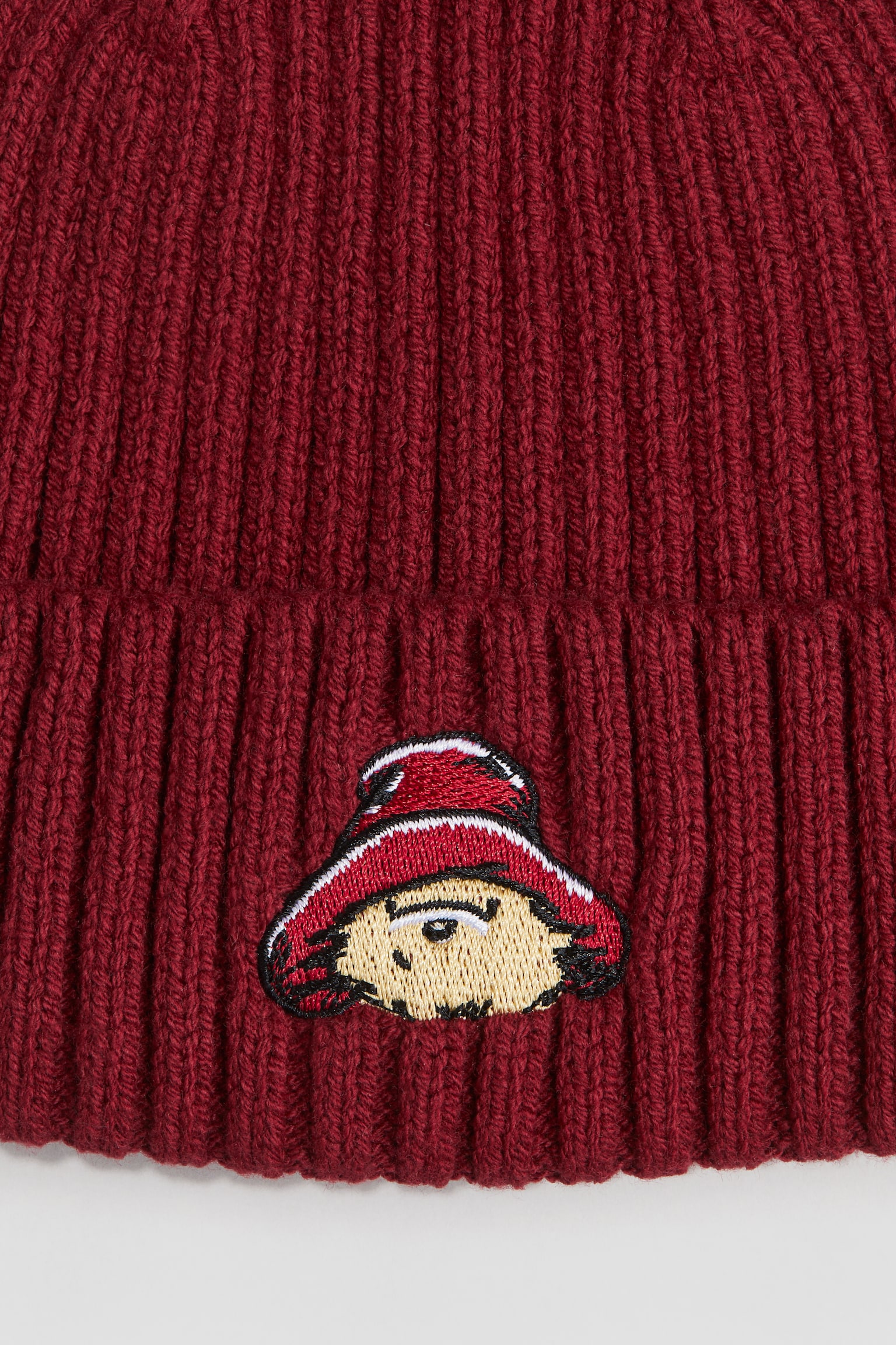 Gorro com pormenor bordado - Vermelho/Urso Paddington/Azul marinho/Urso Paddington - 2