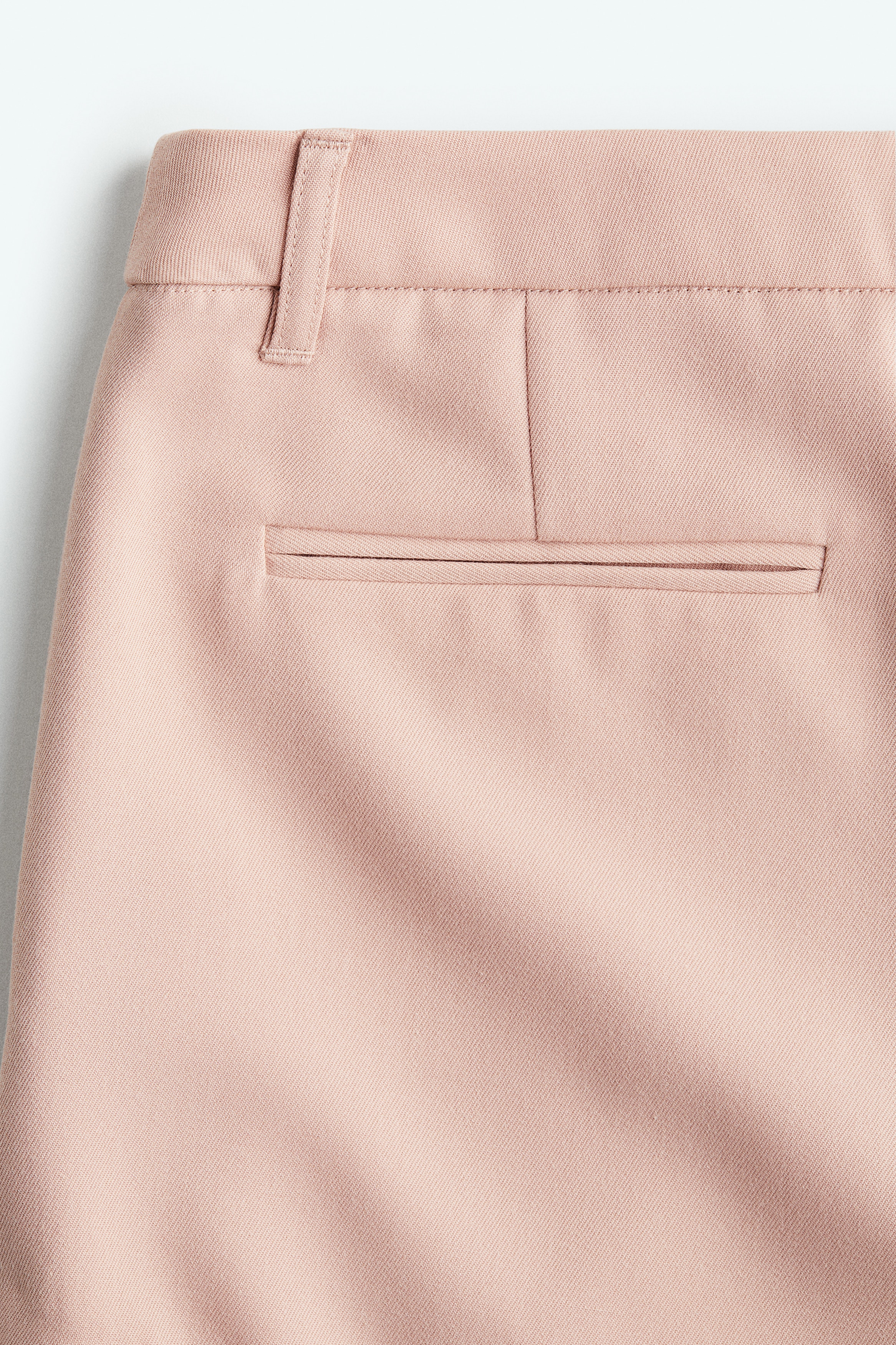 Twill suit shorts