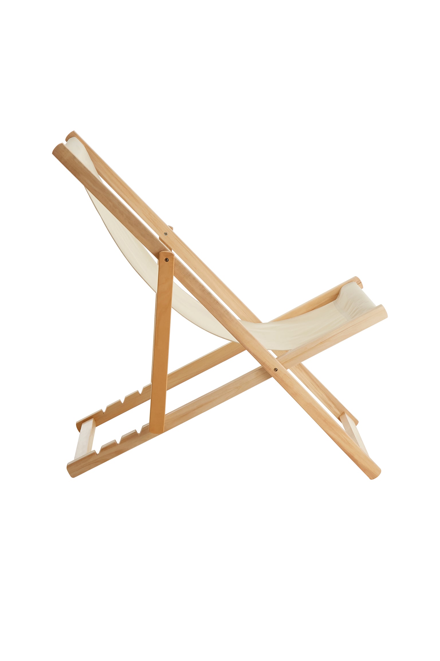 Beauport Deckchair - Cream - 4