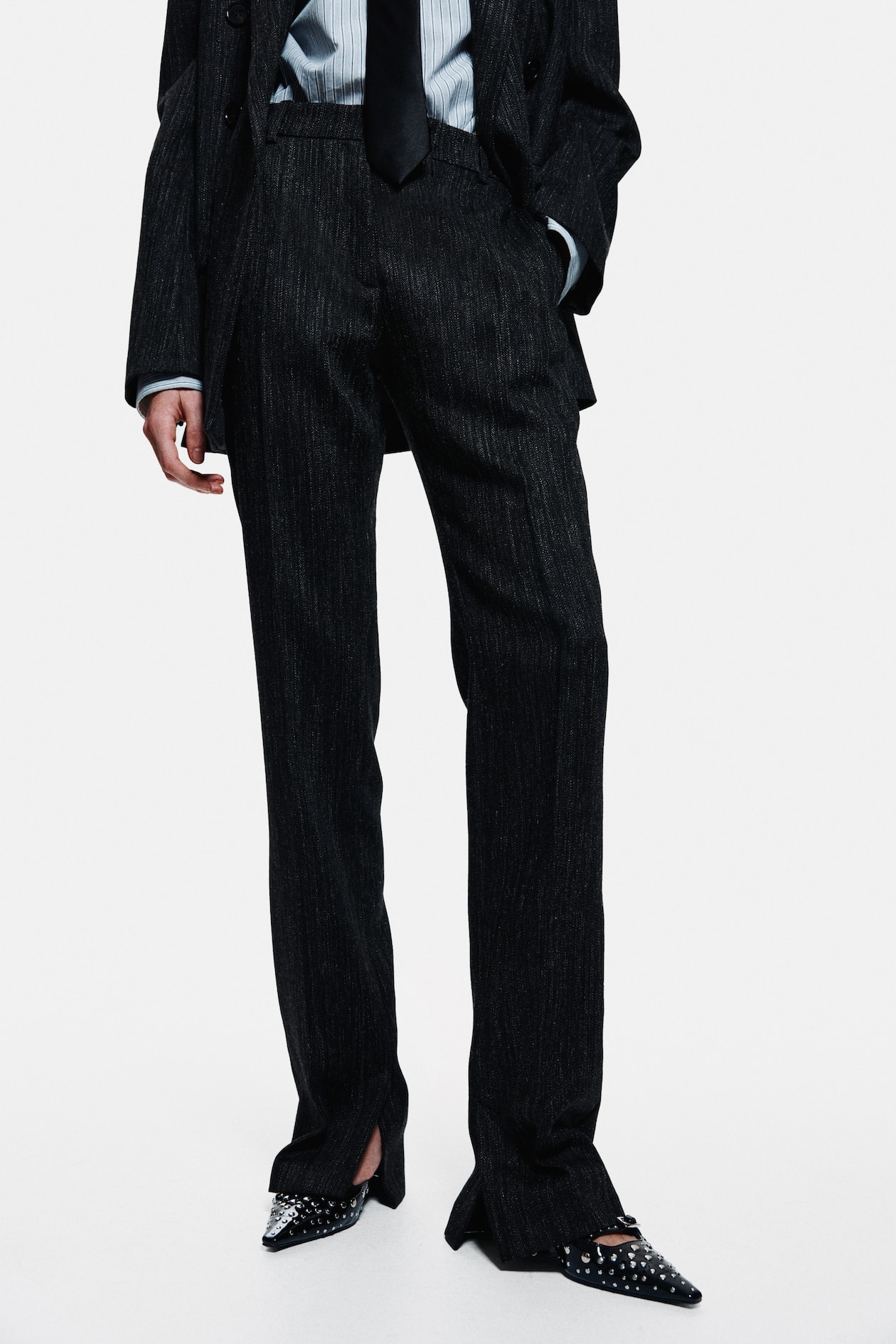 Wool-Blend Dress Pants - image 3