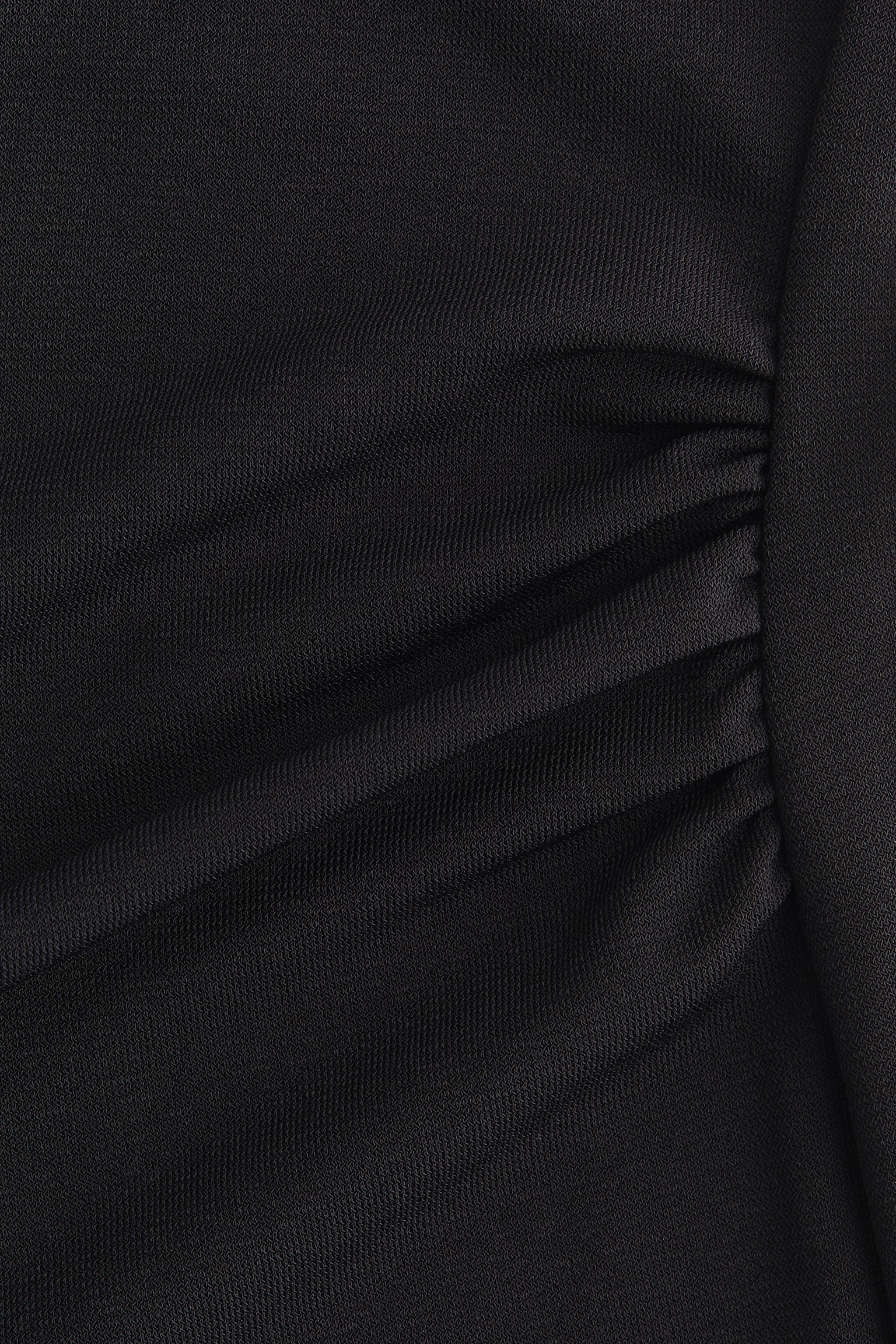 Женское платье H&M Asymmetric Jersey, цвет: Чёрный — фото 7