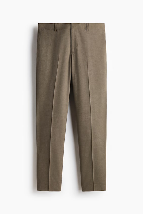 Мужские брюки H&M Slim-Fit Suit Pants