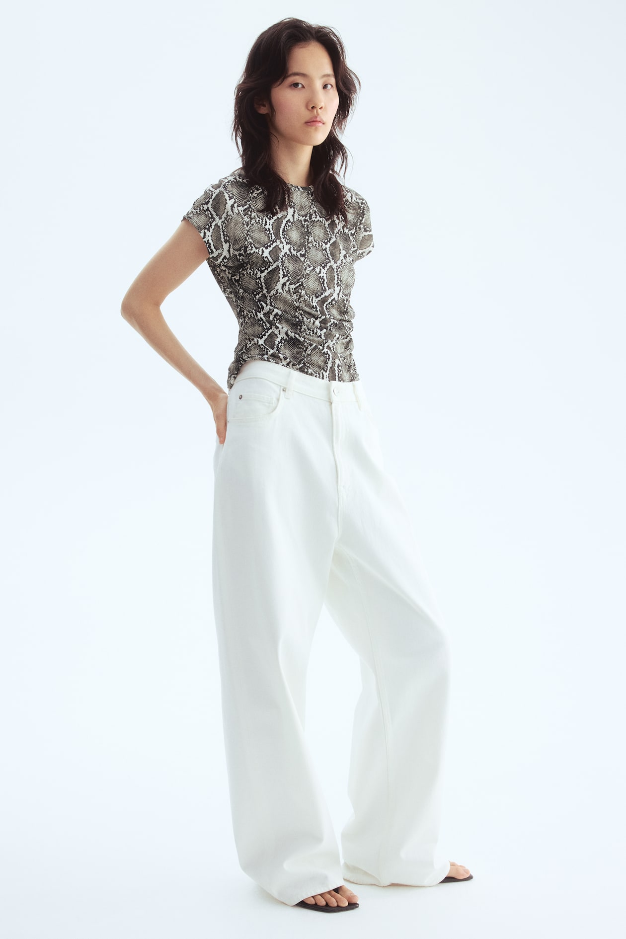 Cap-Sleeved Top - image 3
