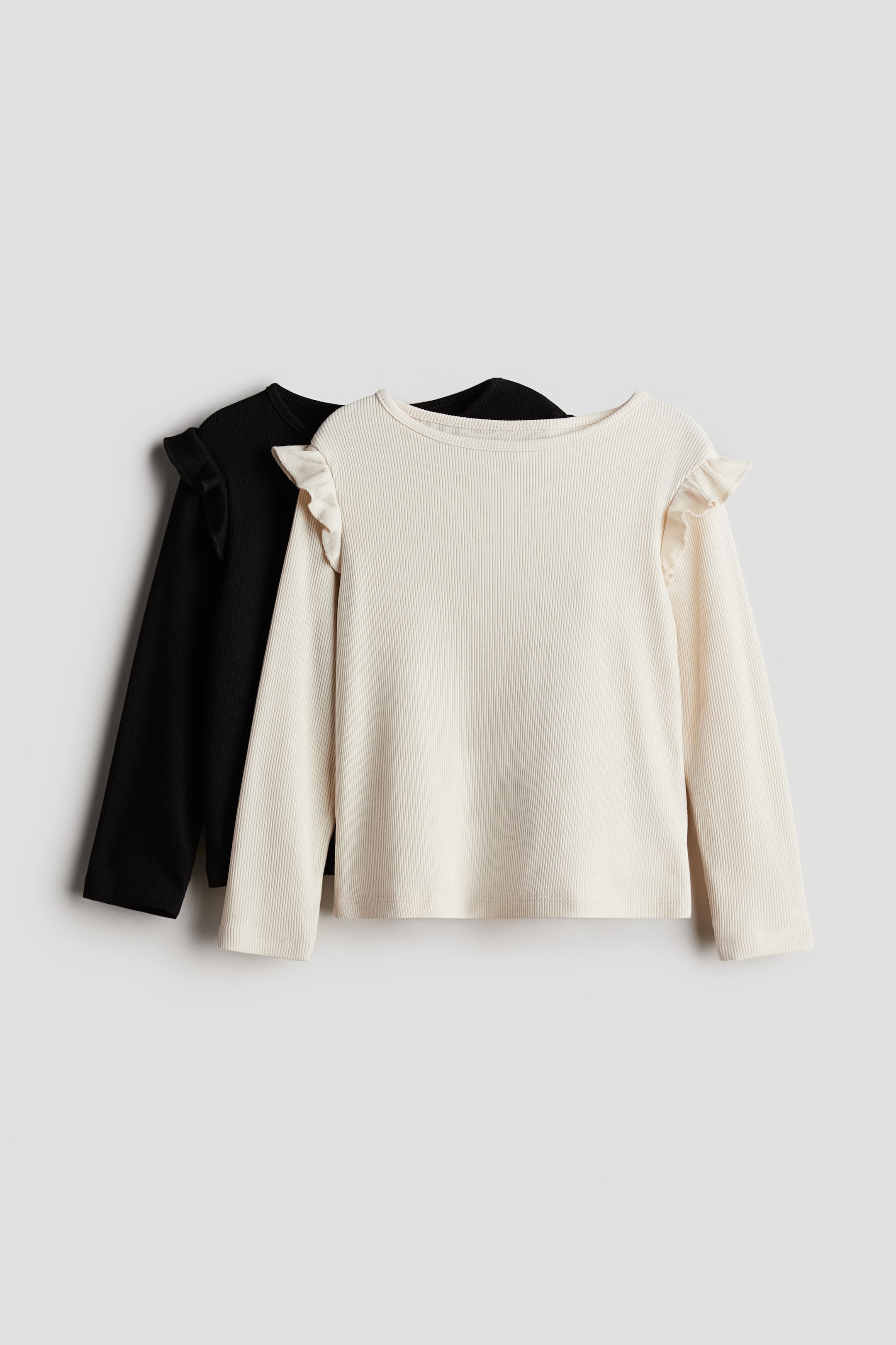 2-pack Ribbed Cotton Tops