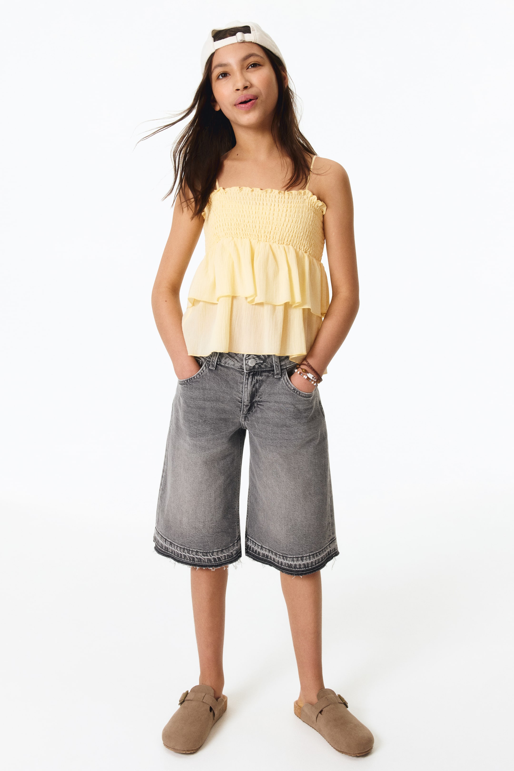 Tiered Cotton Top