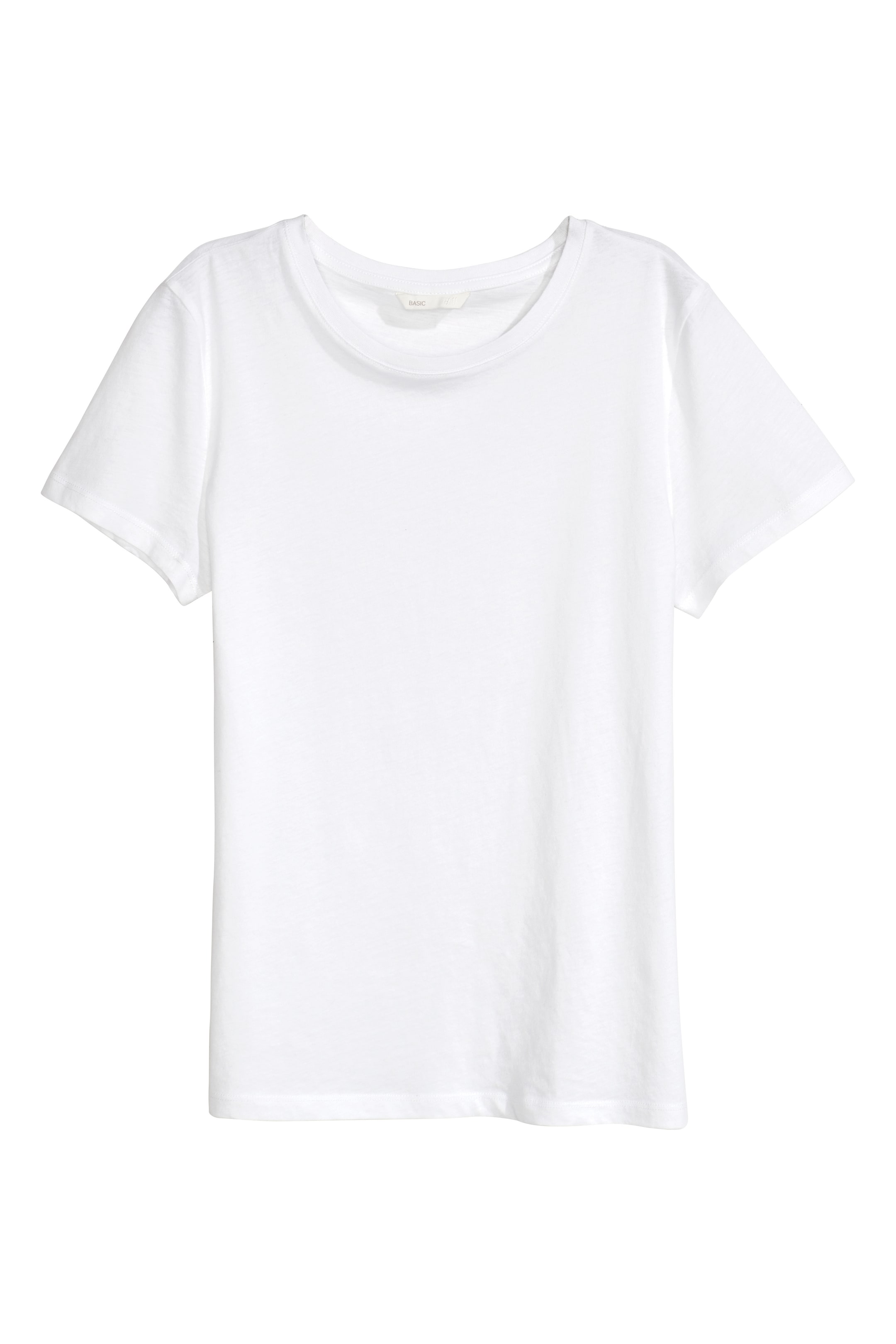 View larger image: T-shirt en coton - White - Ladies | H&M CA 1