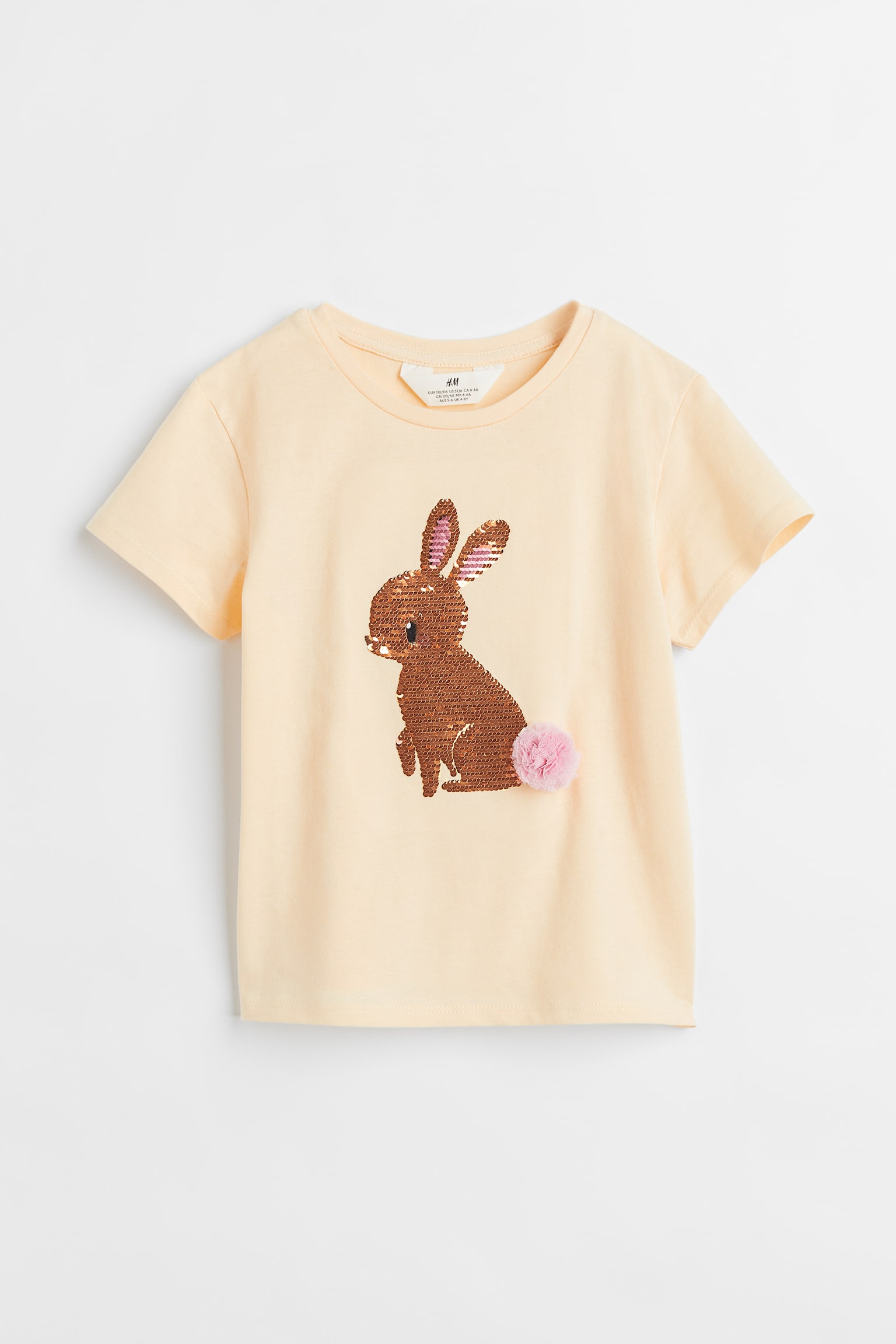 Tröja - Ljusgul/Kanin