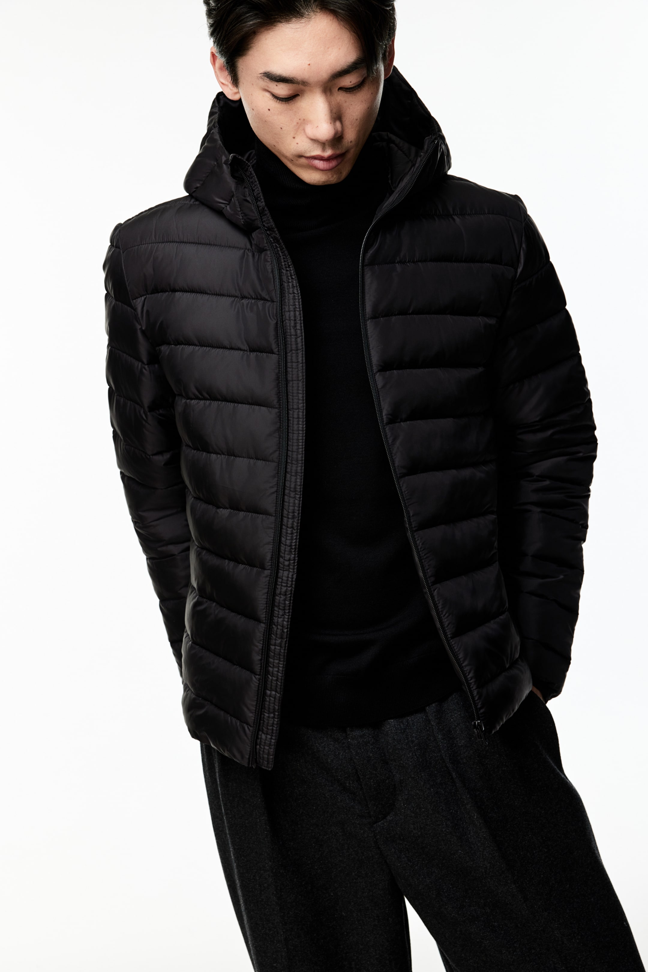 Slim Fit Lightweight Puffer Jacket