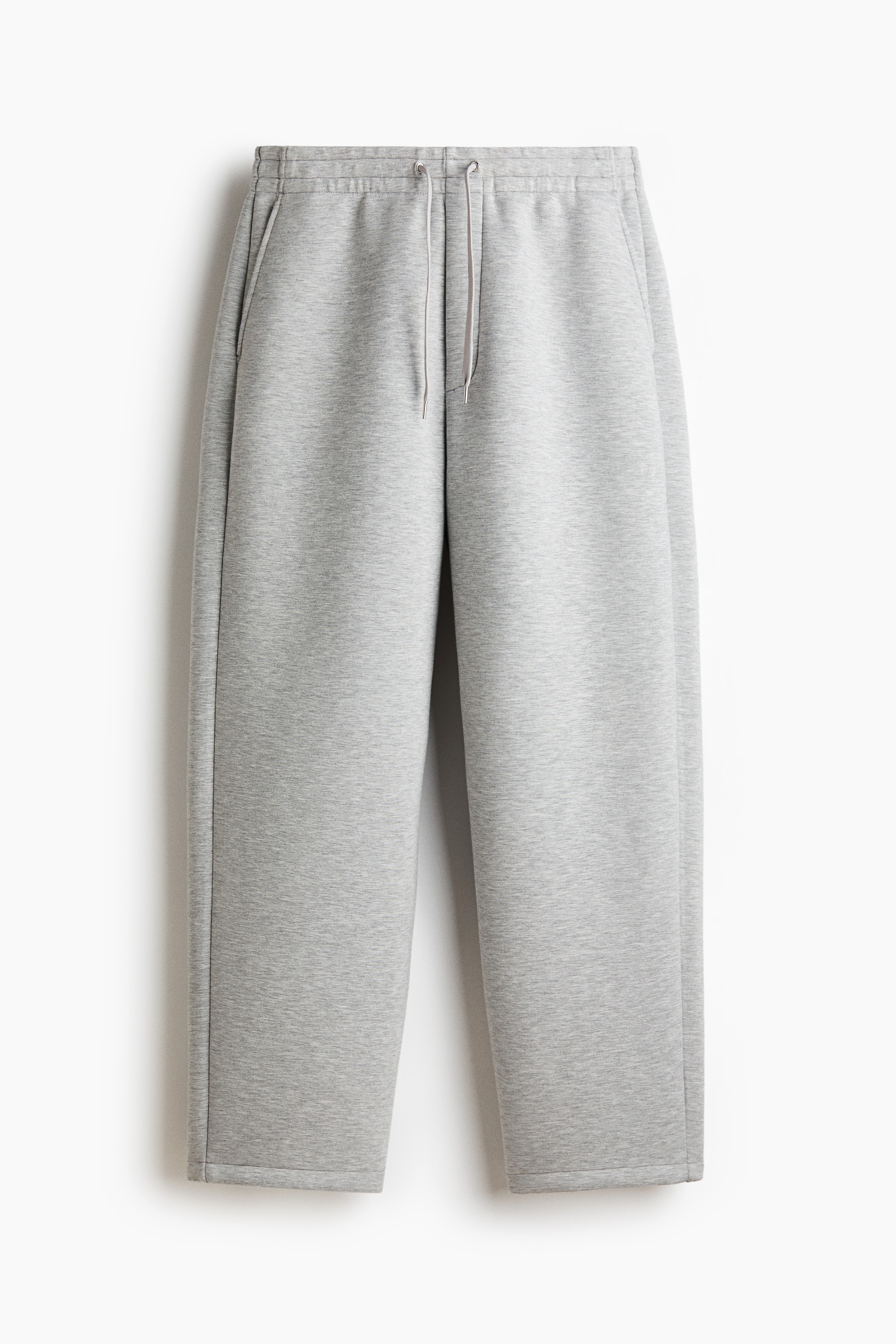 Relaxed Fit Scuba joggers - Grey marl/Black