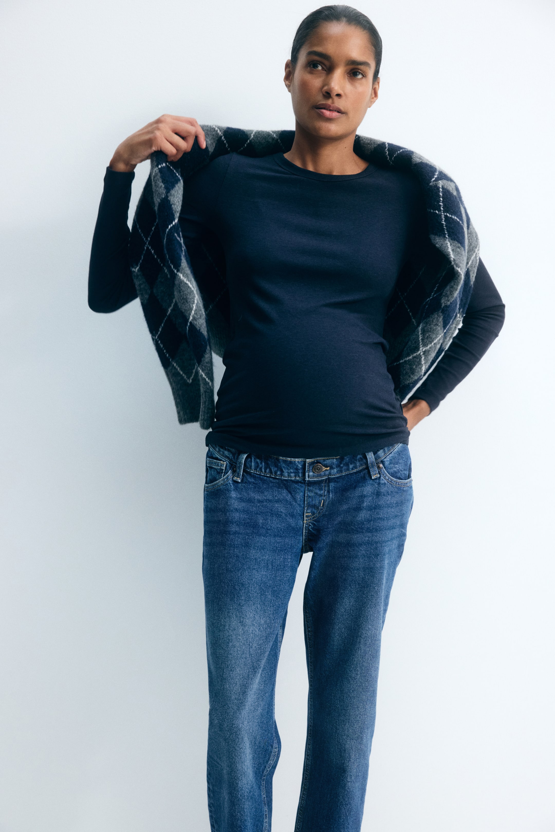MAMA Slim Mom Ankle Jeans