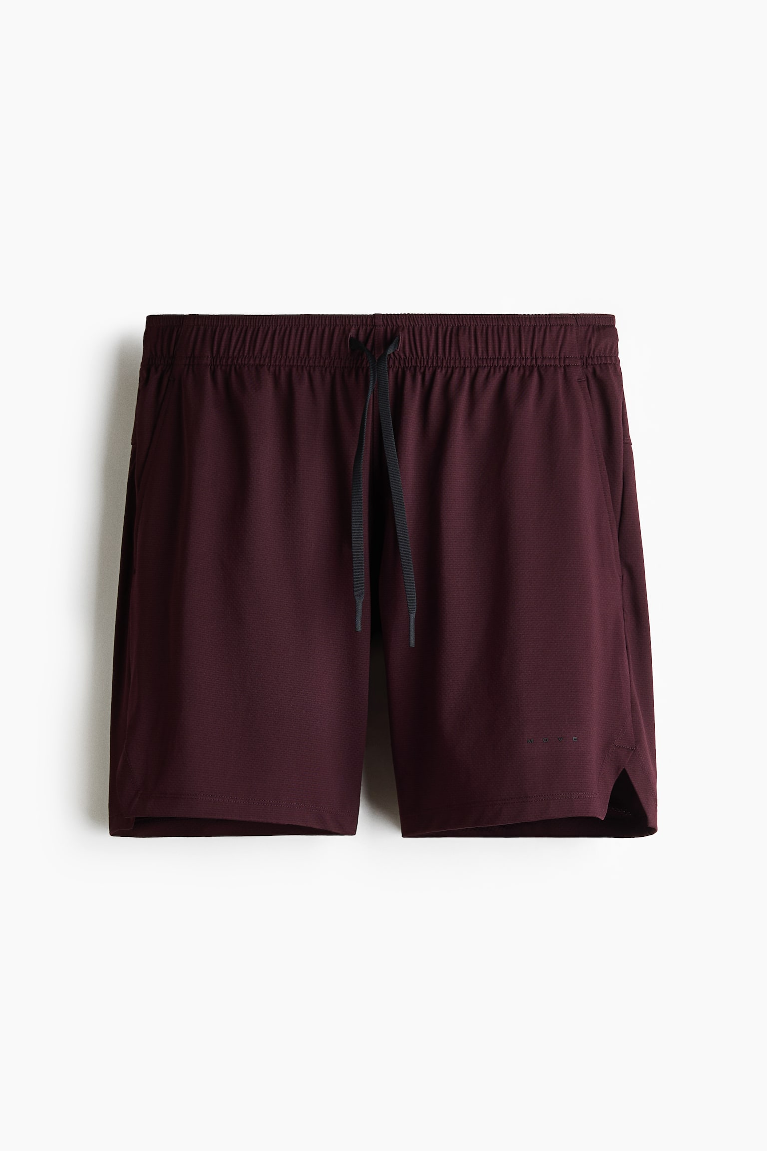 Træningsshorts med DryMove™ - Mørk blomme/Sort/Støvet grøn/Mørkebrun/Marineblå/Lysegråmeleret/Naturhvid/Gråmeleret/Lysebrun - 1