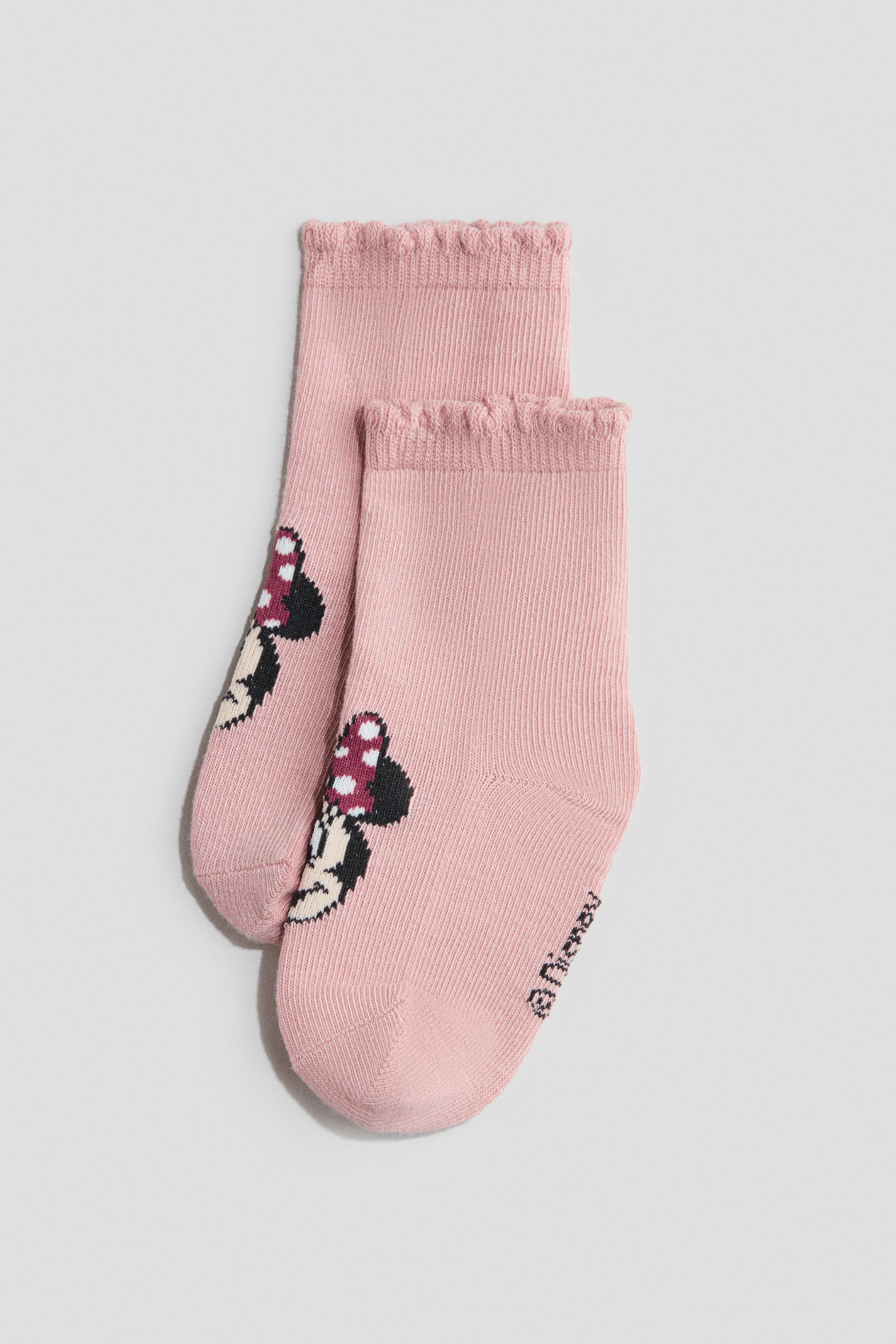 Pink Mickey Mouse 3 Pack Jacquard Knit Socks For Kids H M PH pink-mickey-mouse-3-pack-jacquard-knit-socks-for-kids-h-m-ph