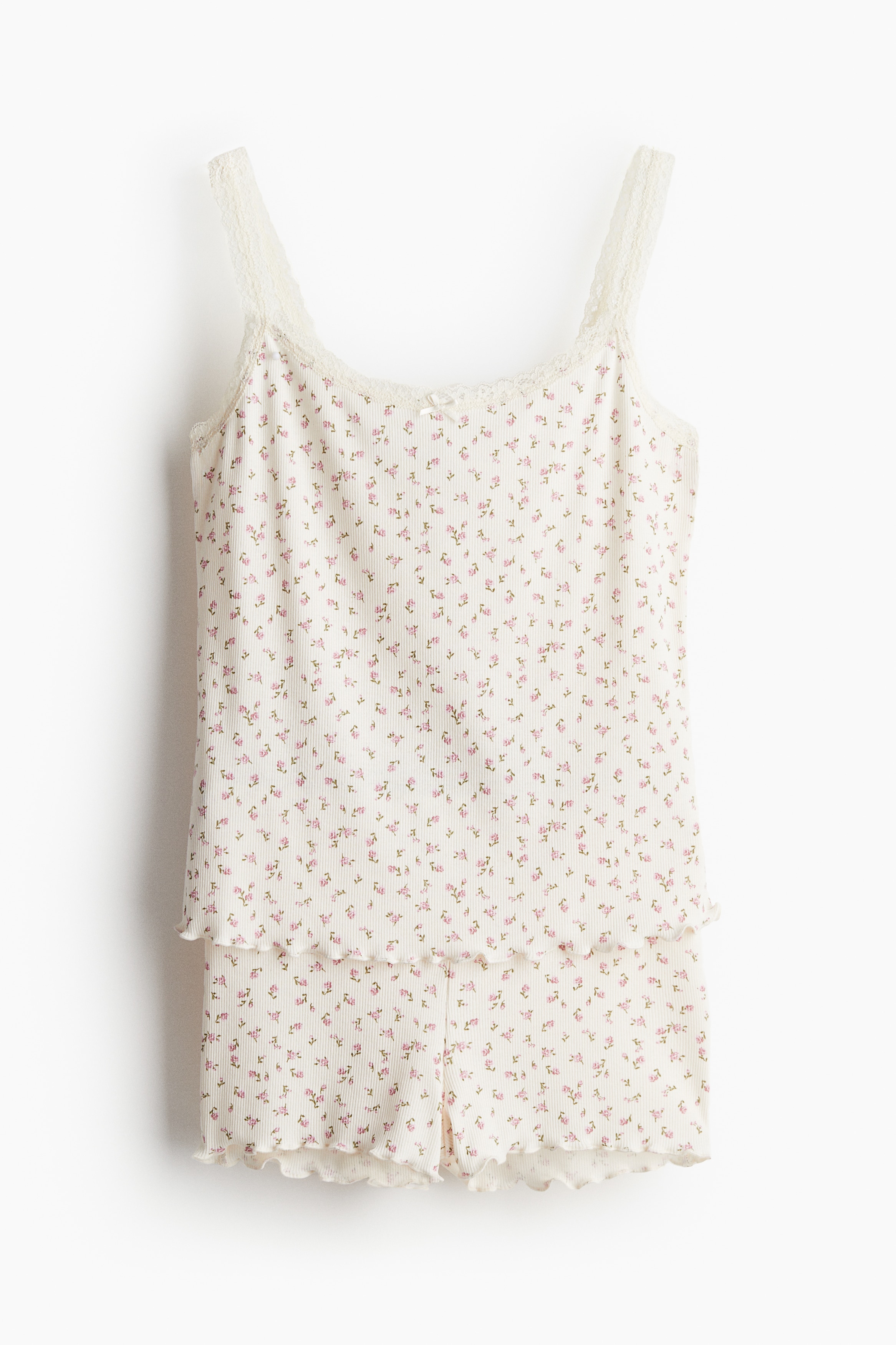 Ribbed pyjamasModel