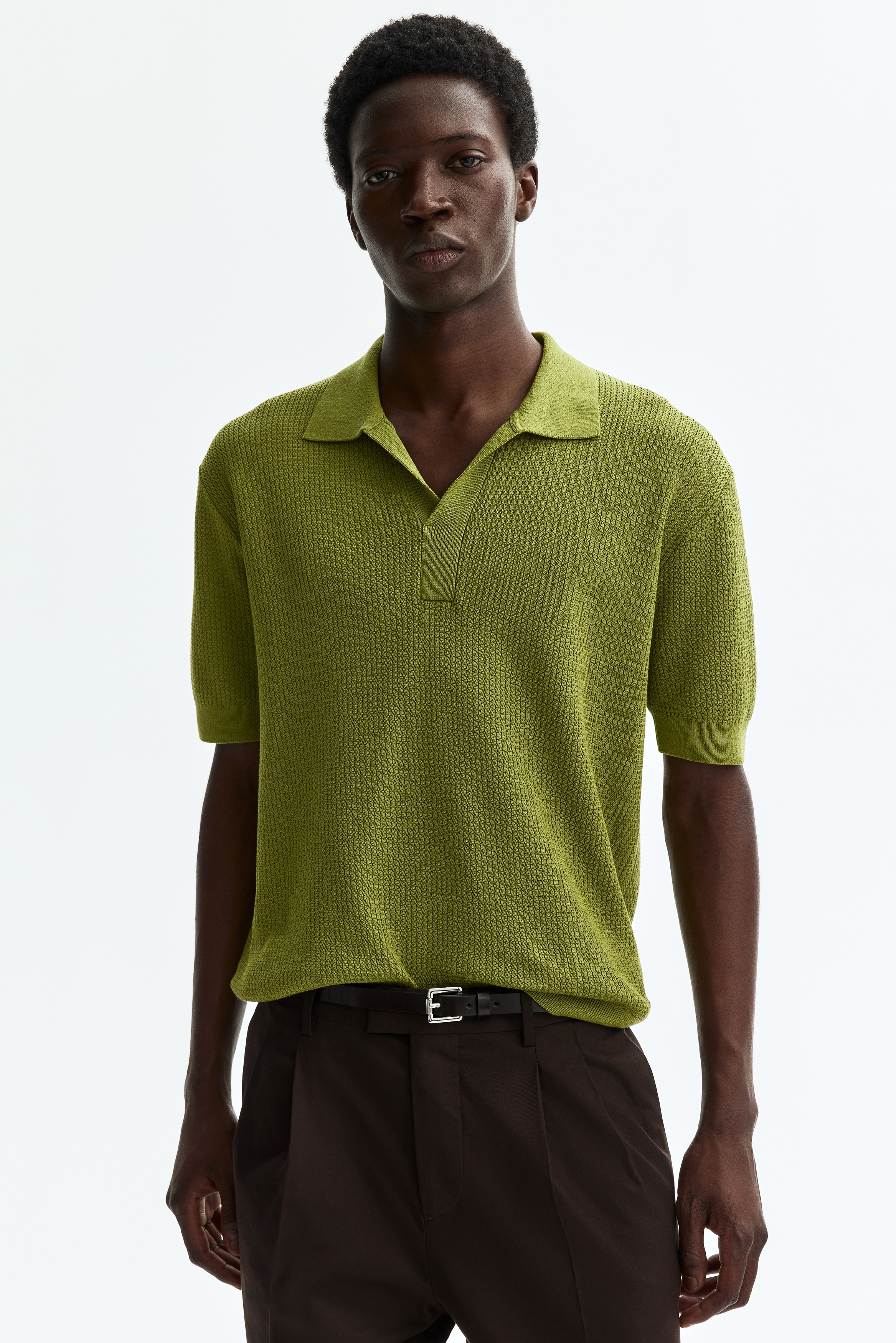 Regular Fit Polo shirt - Green/Navy blue/Striped/Burgundy/Striped