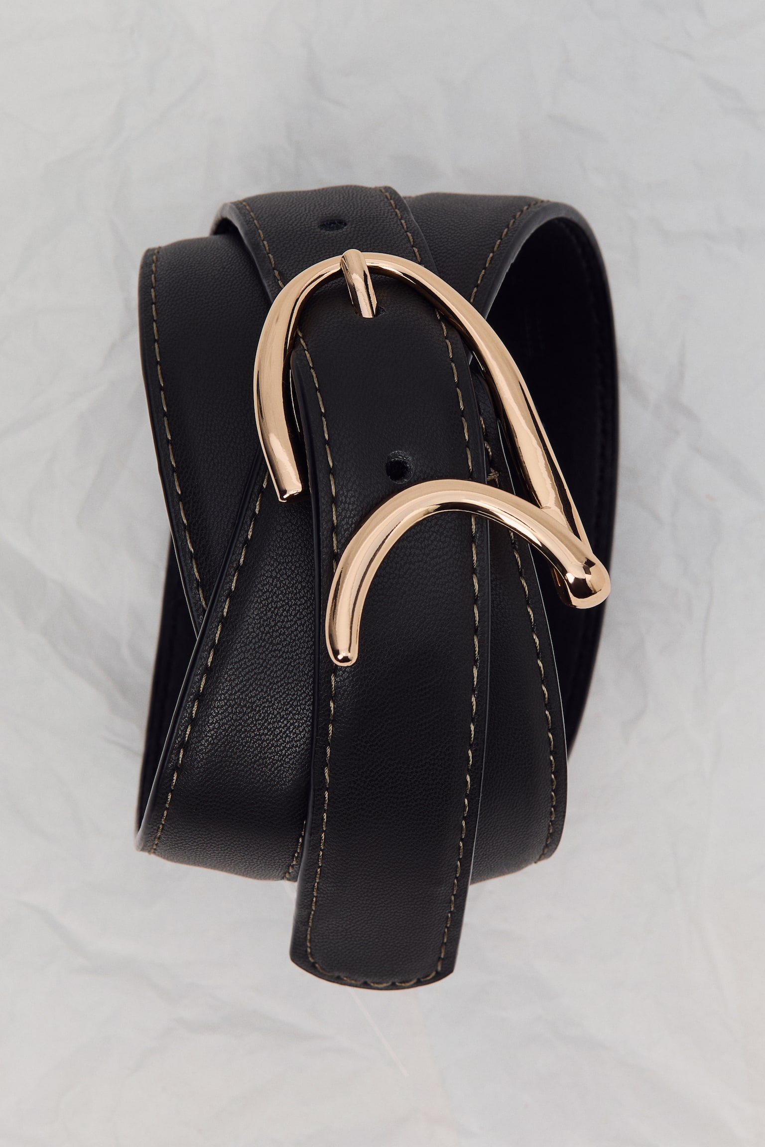 Женский ремень H&M Belt, цвет: Тёмный зелёный — фото 2