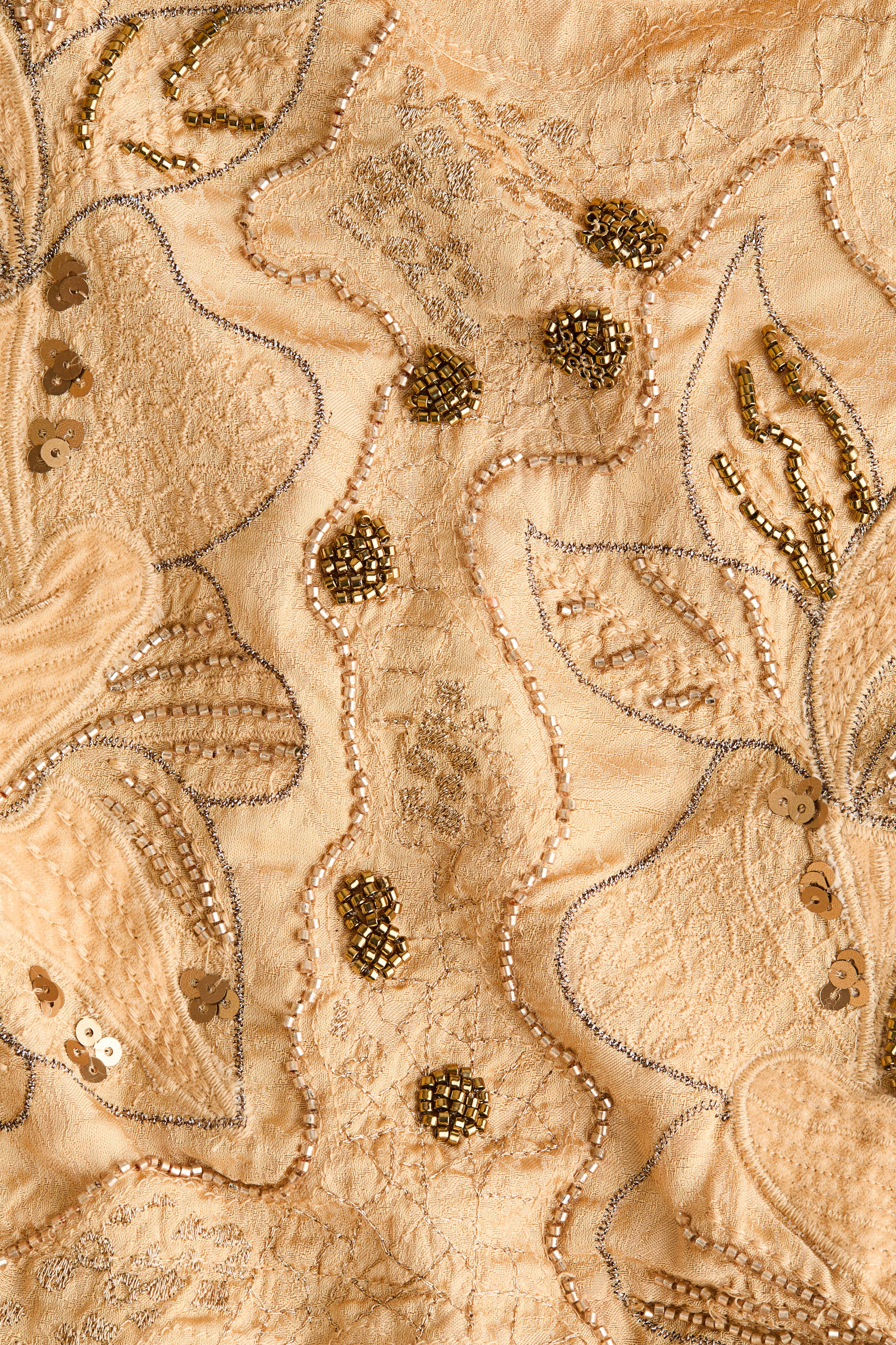 View larger image: Embroidered jacquard blouse - Yellow - Ladies | H&M 6