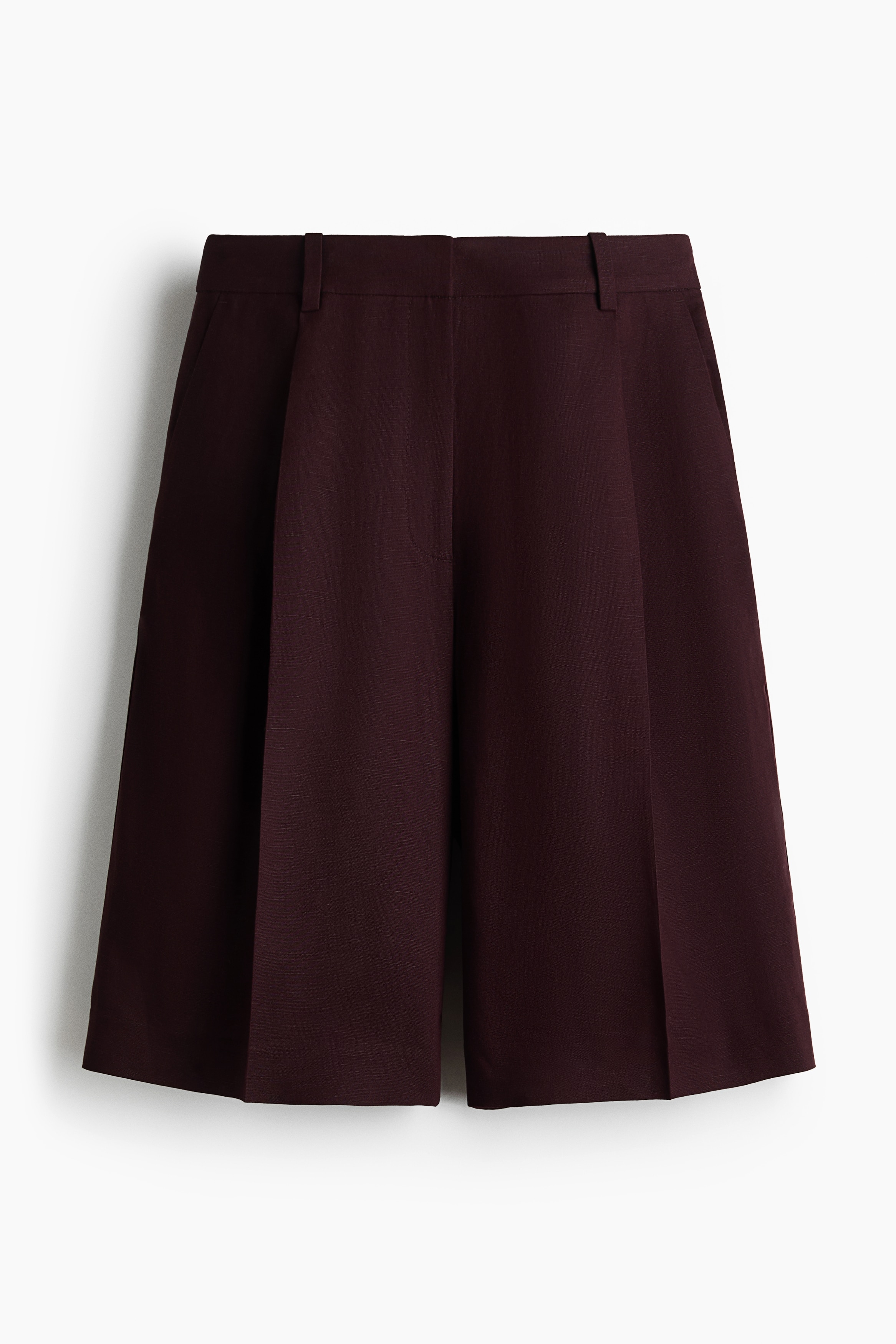 Bermuda Shorts - Plum purple