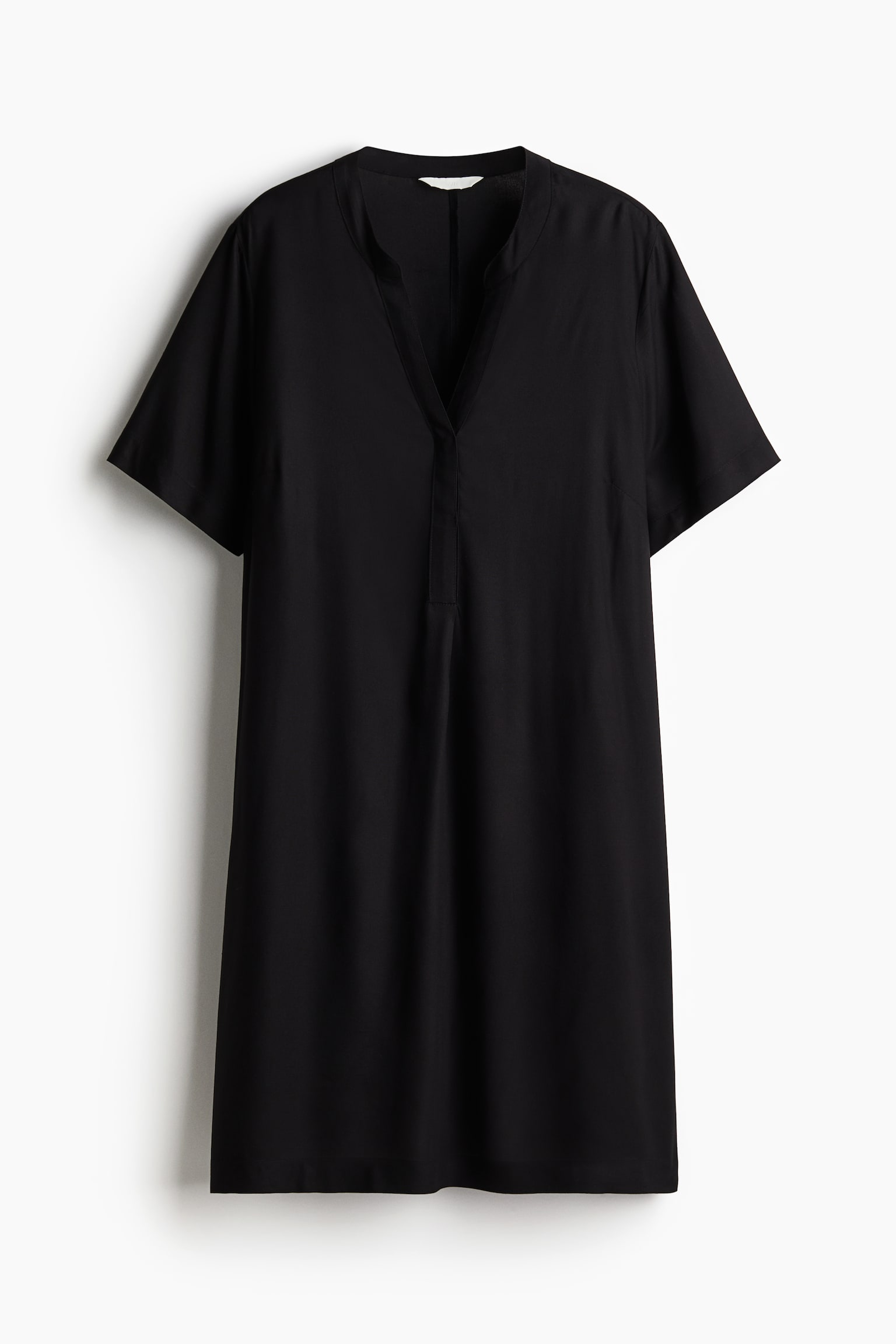 Женское платье H&M Viscose Tunic, цвет: Чёрный — фото 1