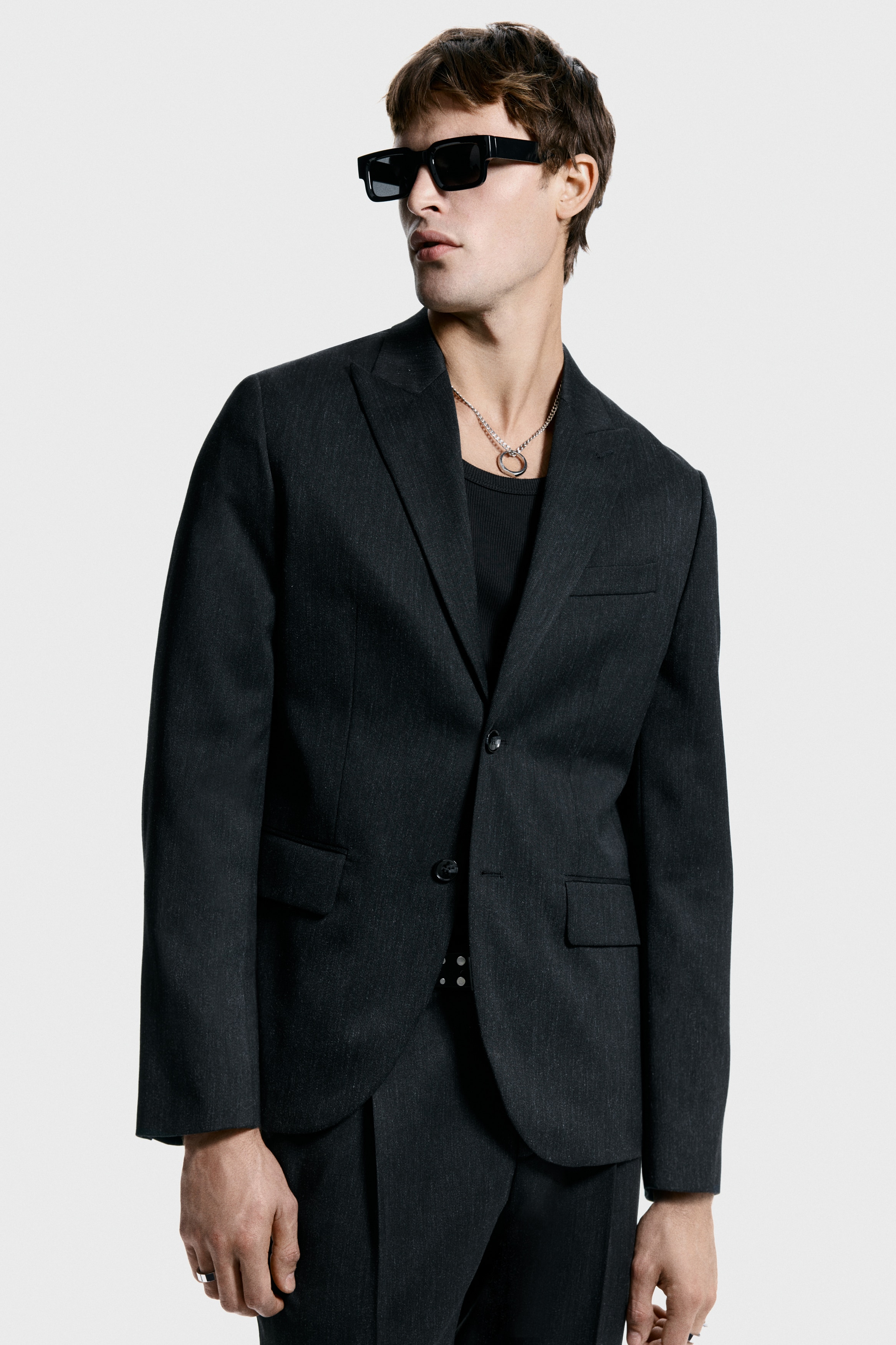 Regular Fit Single-breasted jacket