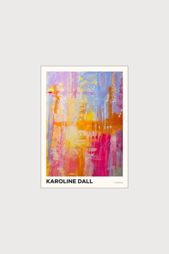 Karoline Dall - Contemporary Art Collection 05 - Farverigt/maleri - 1