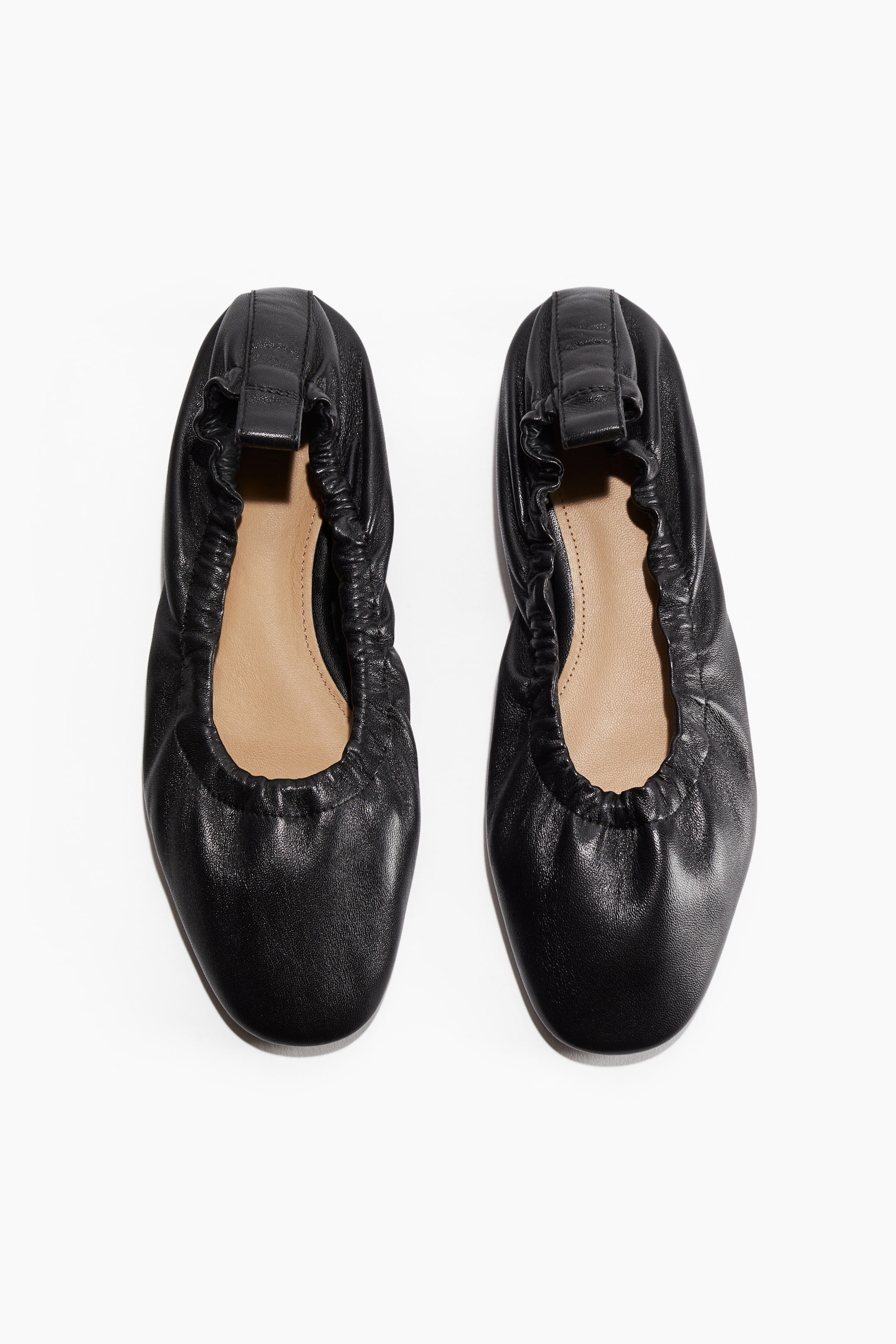 Leather Ballet Flats