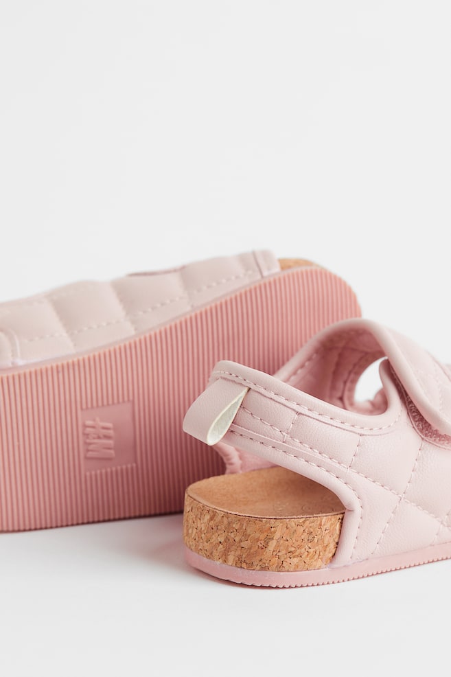 Sandals - Light pink/Dark grey - 3