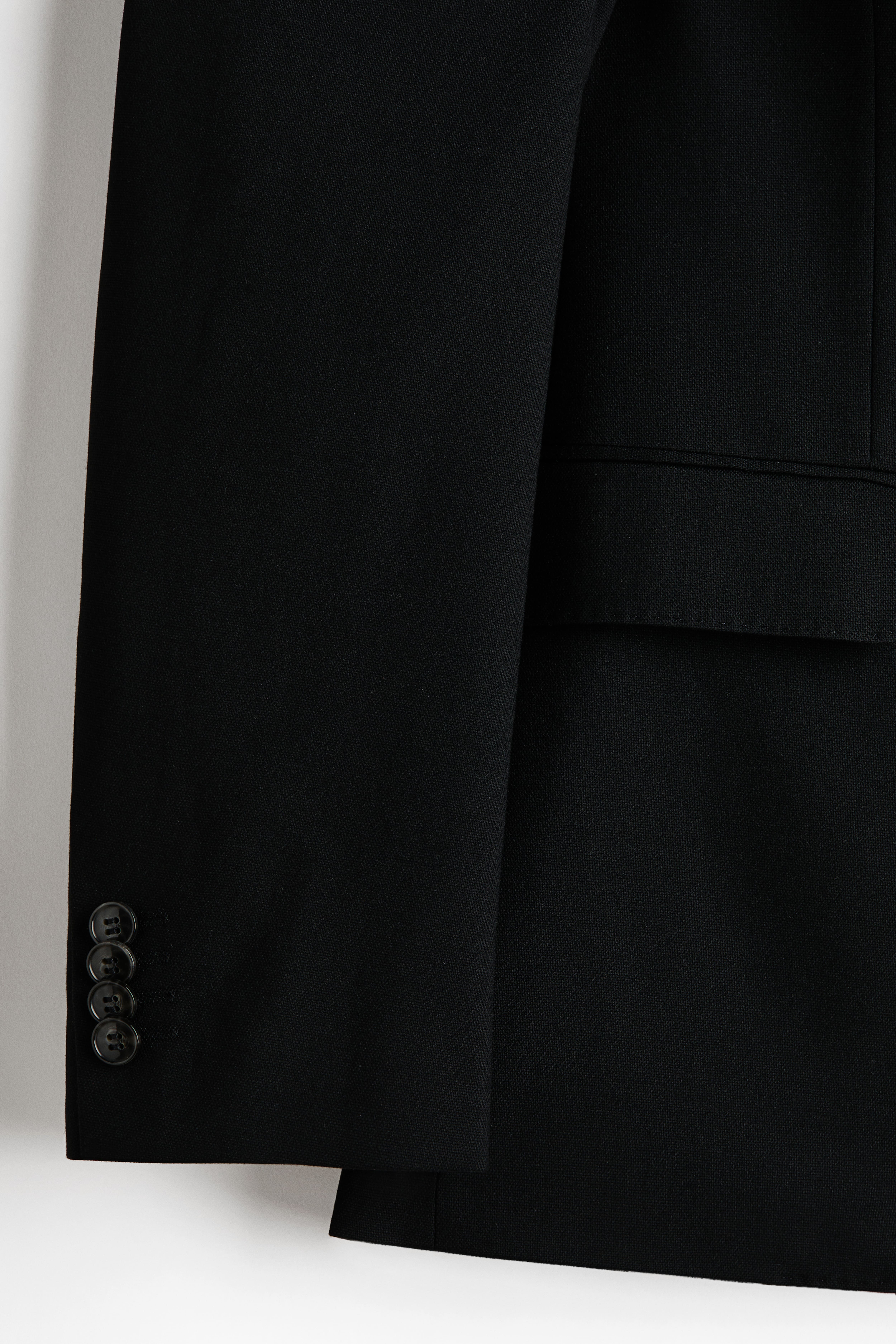 Slim-Fit Single-Breasted Jacket