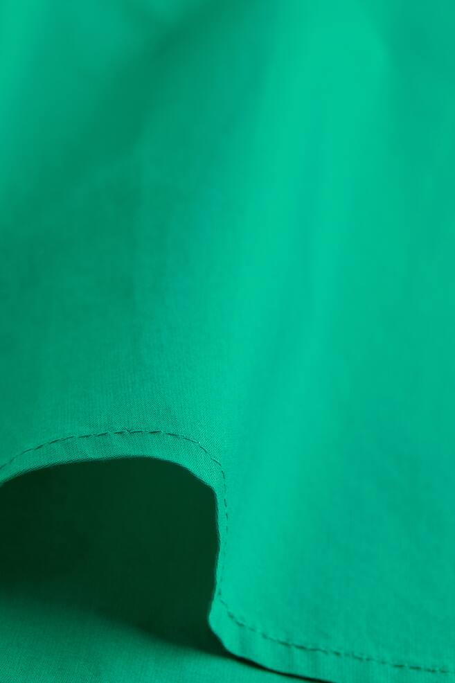 Bluse aus Popeline - Grün/Mintgrün - 2