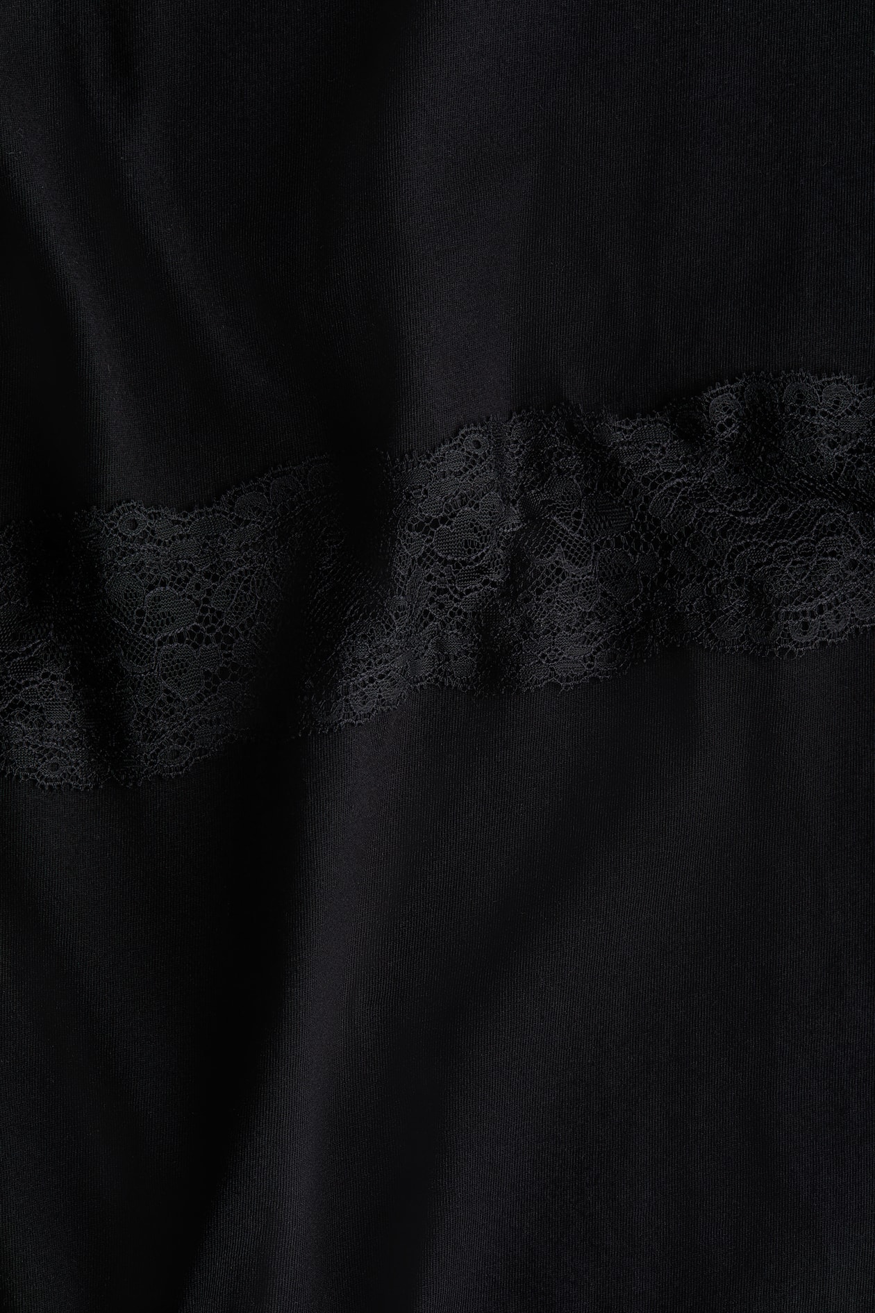 Lace-Trimmed T-Shirt - image 2