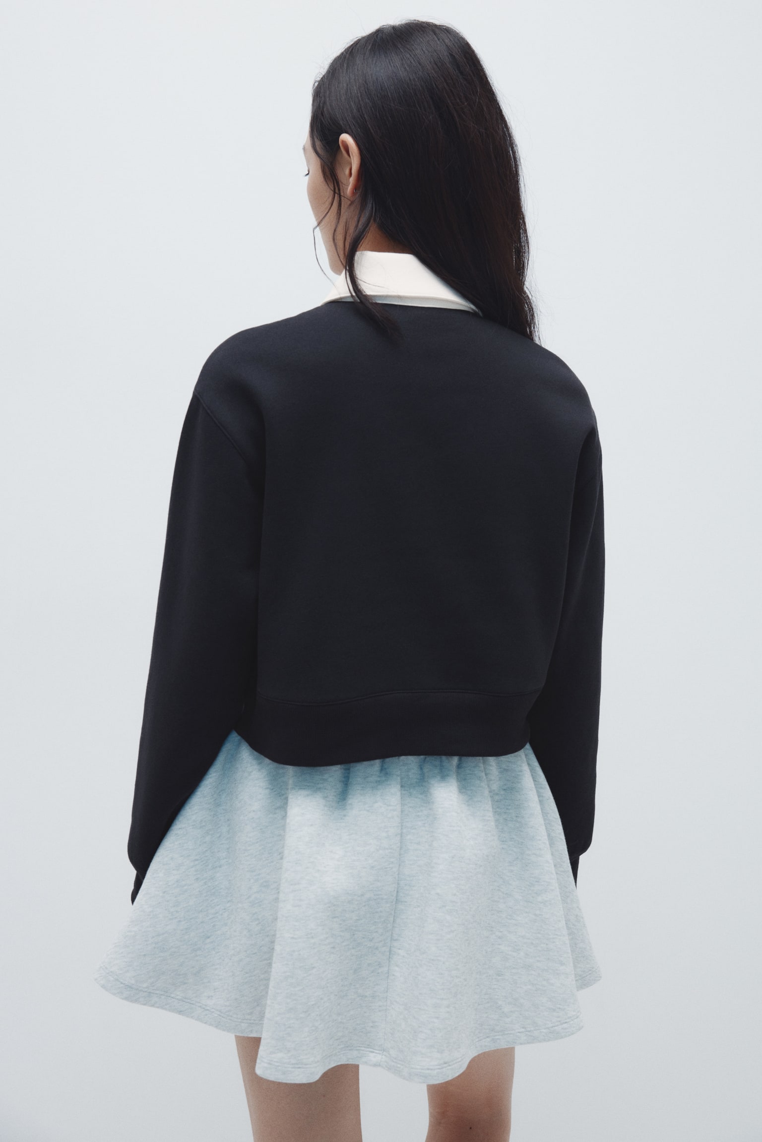 Rugby shirt - 블랙/크림 - 6