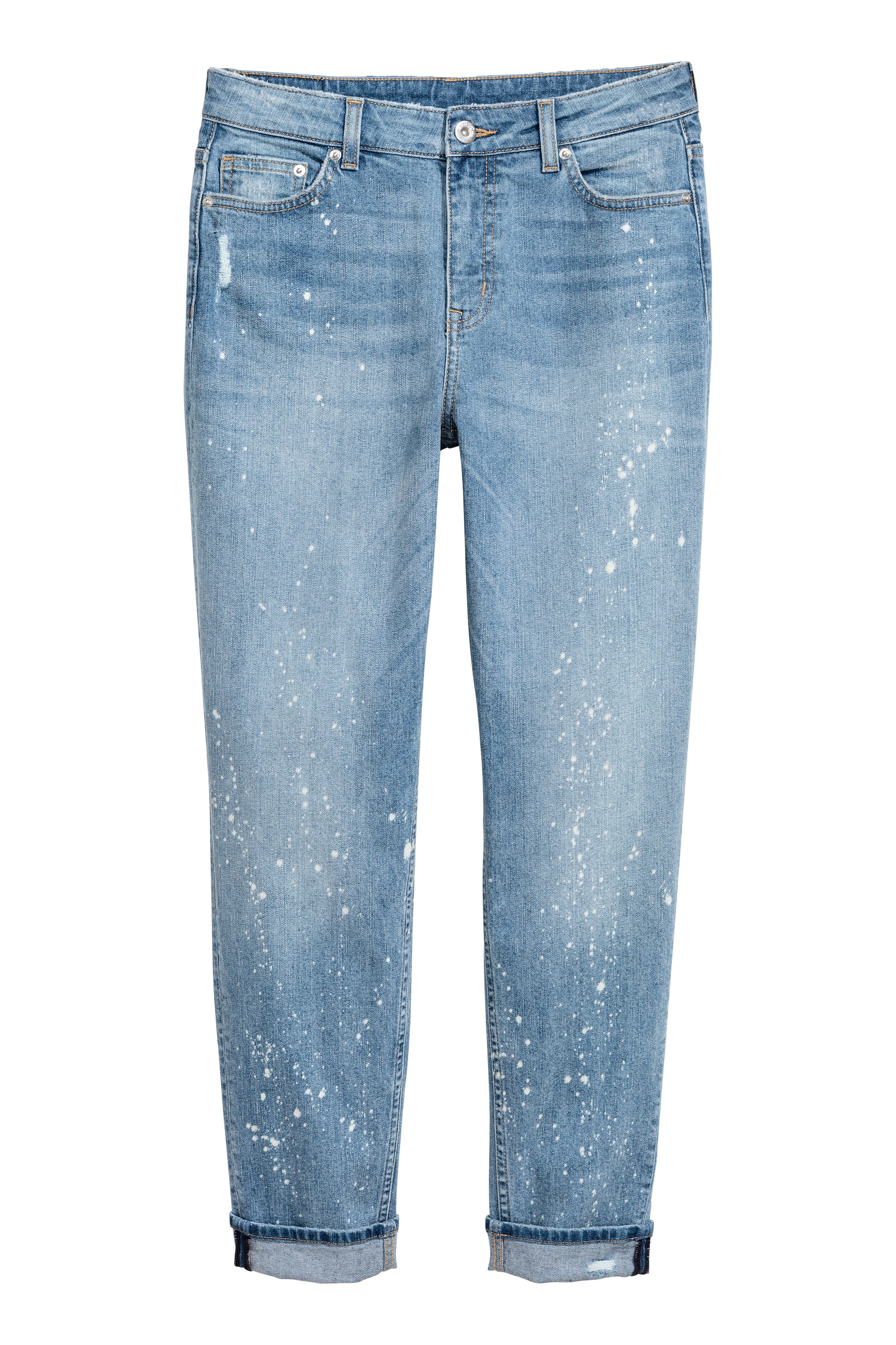 View larger image: Boyfriend Slim Low Jeans - Denim blue - Ladies | H&M GB 1