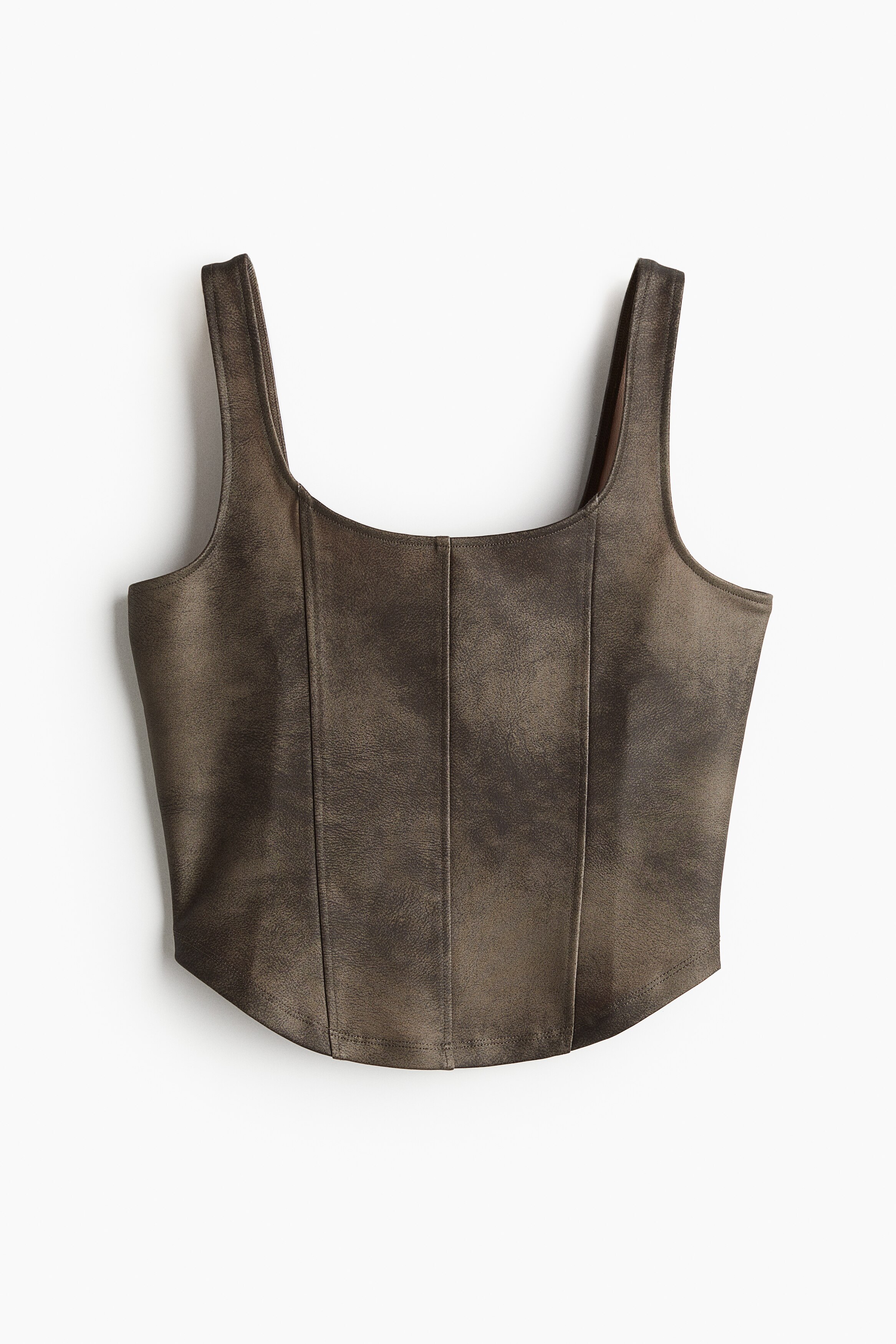 h&m corset top