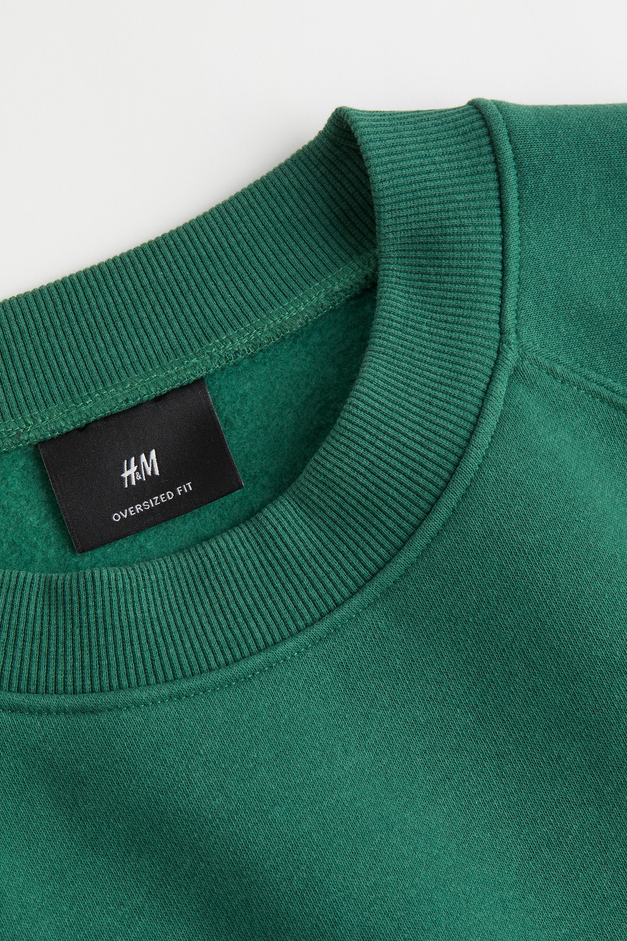 View larger image: Oversized Fit Sweatshirt - Green - Men | H&M IN 2